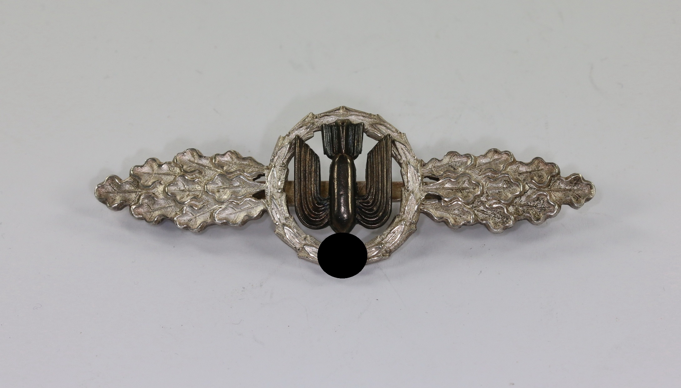 frontflugspange_kampfflieger_silber_buntmetall_1__1 Frontflugspange für Kampfflieger in Silber – Bild 1