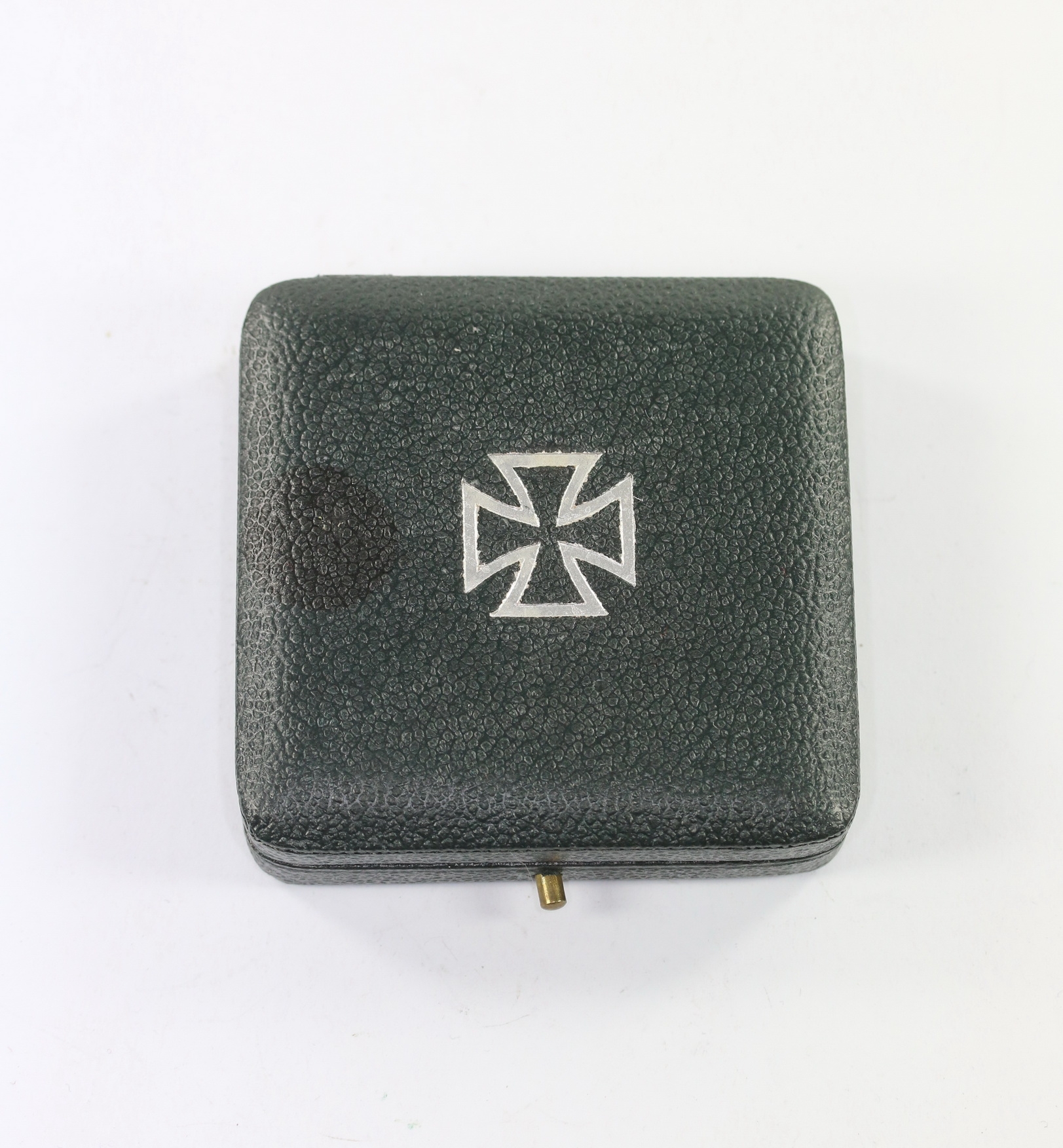 gr_nes_etui_eisernes_kreuz_1 Grünes (!) Etui Eisernes Kreuz 1. Klasse 1939 – Bild 1