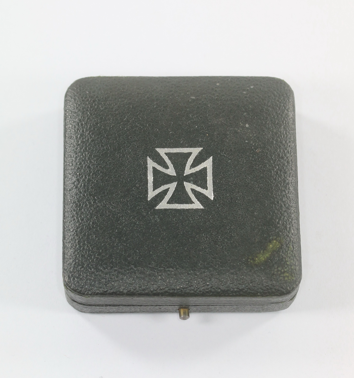 gr_nes_etui_eisernes_kreuz_1 Grünes (!) Etui Eisernes Kreuz 1. Klasse 1939 – Bild 1