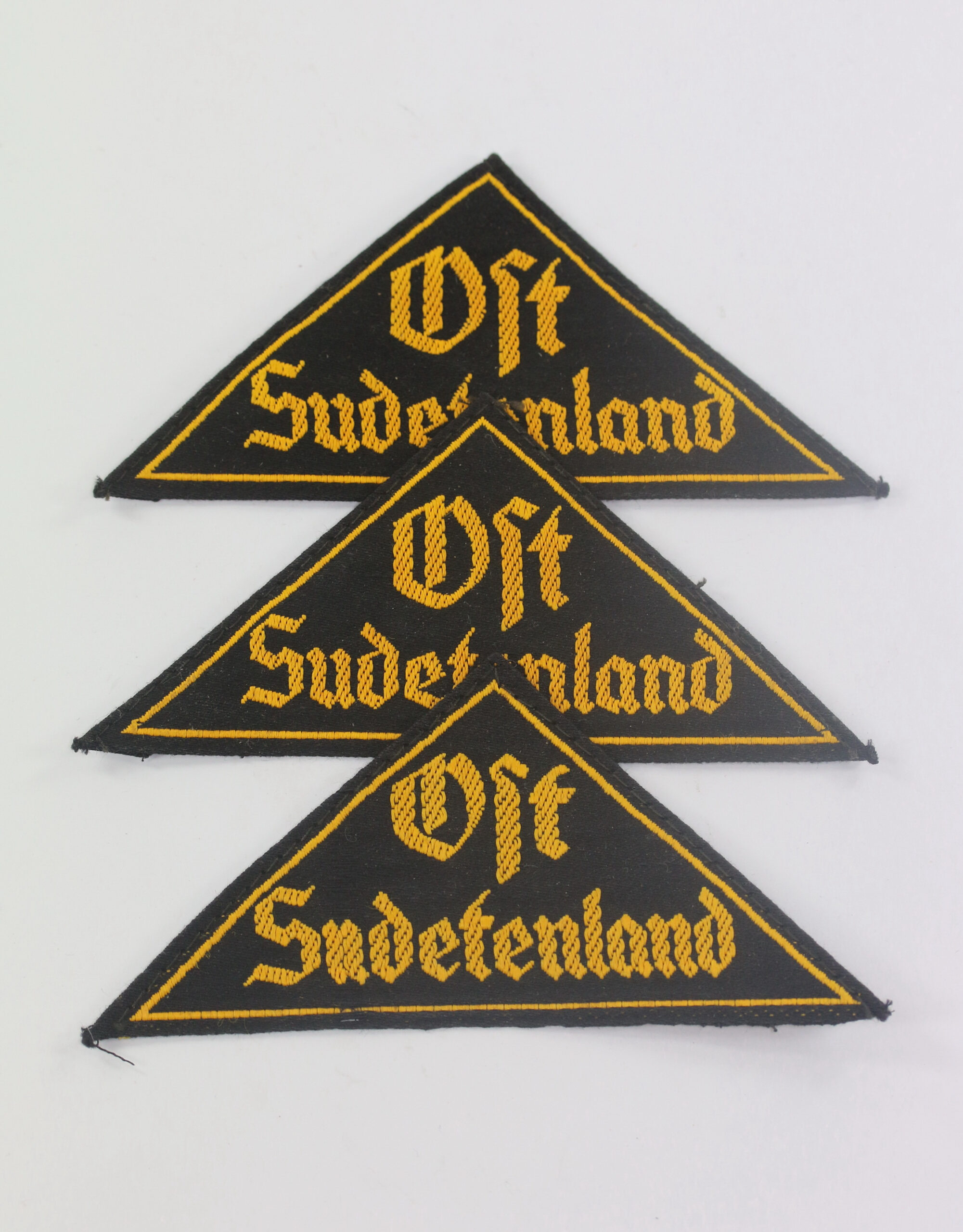 Hitlerjugend (HJ), Gebietsdreieck "Ost Sudetenland" mit RZM Etikette, Hortfund (!) – Bild 1