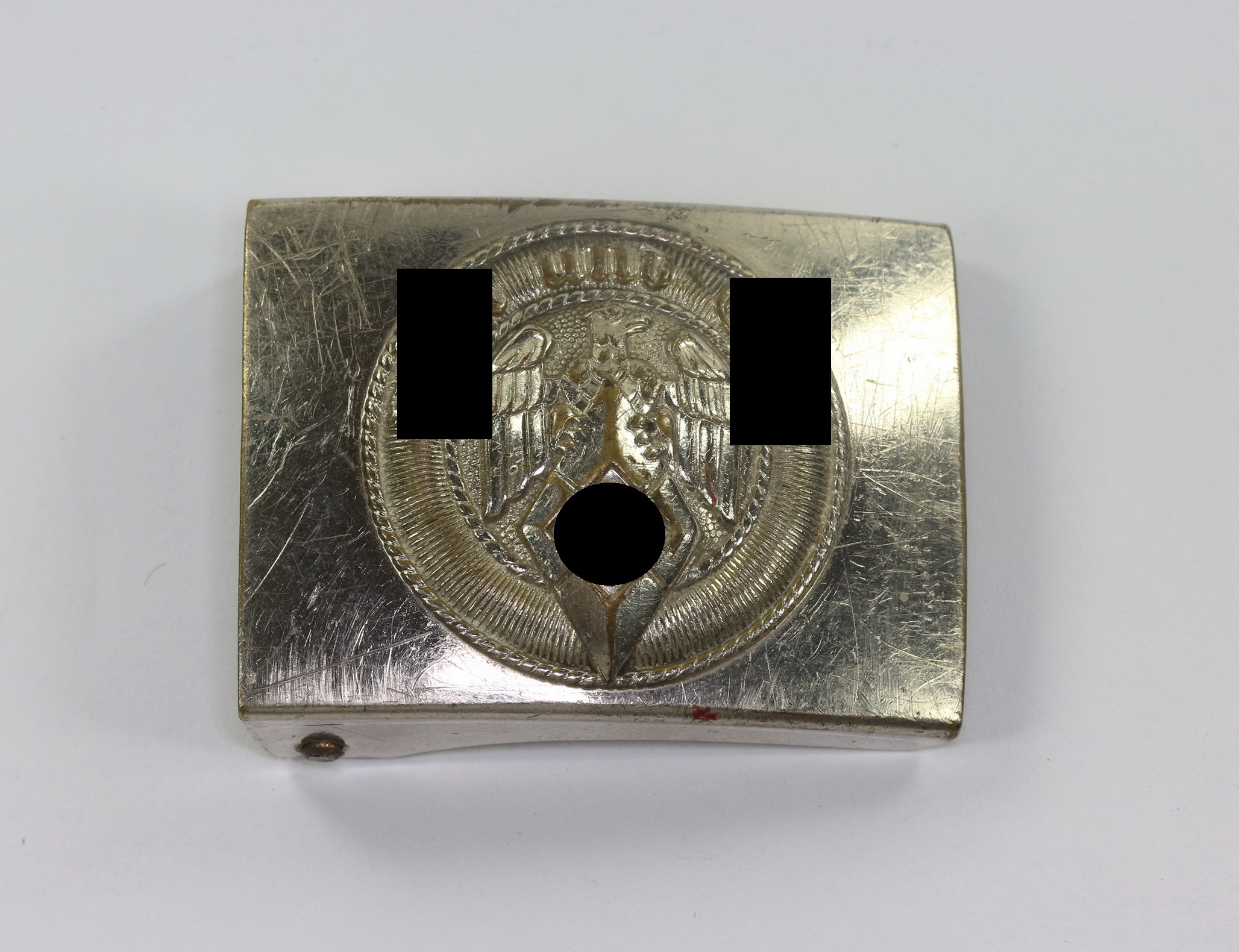 Hitlerjugend (HJ), Koppelschloss, Hst. RZM M4/46 (Wilhelm Schröder, Lüdenscheid) – Bild 1