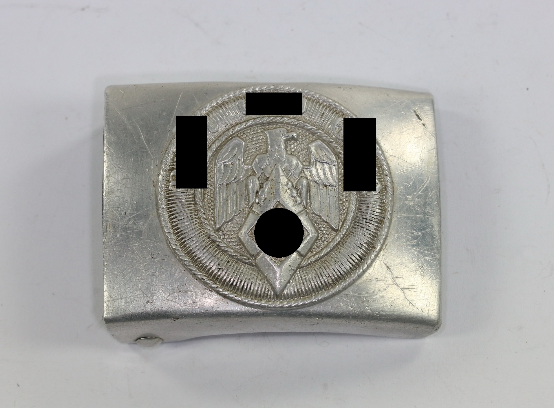 hitlerjugend_hj_koppelschloss_hst Hitlerjugend (HJ), Koppelschloss, Hst. RZM M4 /110 – Bild 1