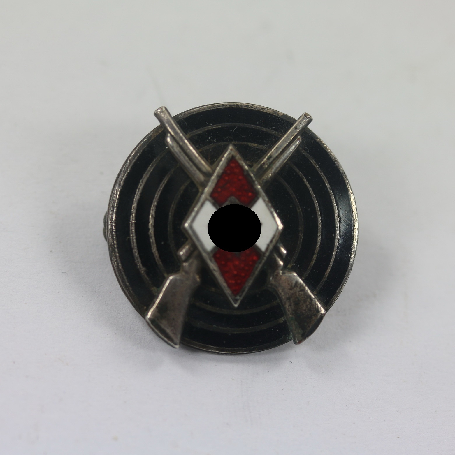  Hitlerjugend (HJ), Schießauszeichnung, Hst. RZM M1/25 (Rudolf Reiling, Pforzheim) – Bild 1