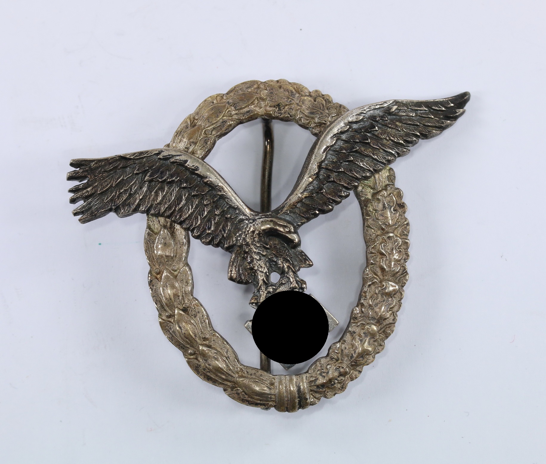 img_0223_bildgr_e_ndern Flugzeugführerabzeichen der Luftwaffe, Hst. Juncker, 1. Modell (Ausschnitt) – Bild 1