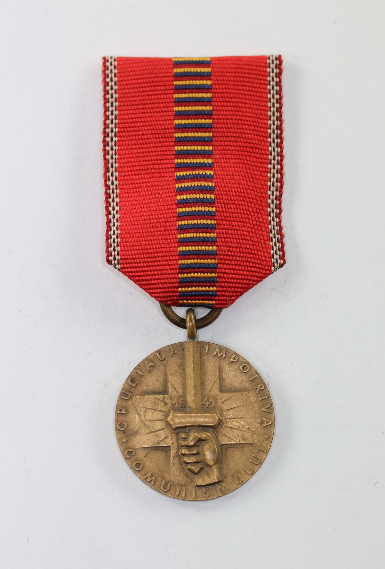 img_0491_bildgr_e_ndern_2 Rumänien, Medaille Kreuzzug gegen den Kommunismus – Bild 1