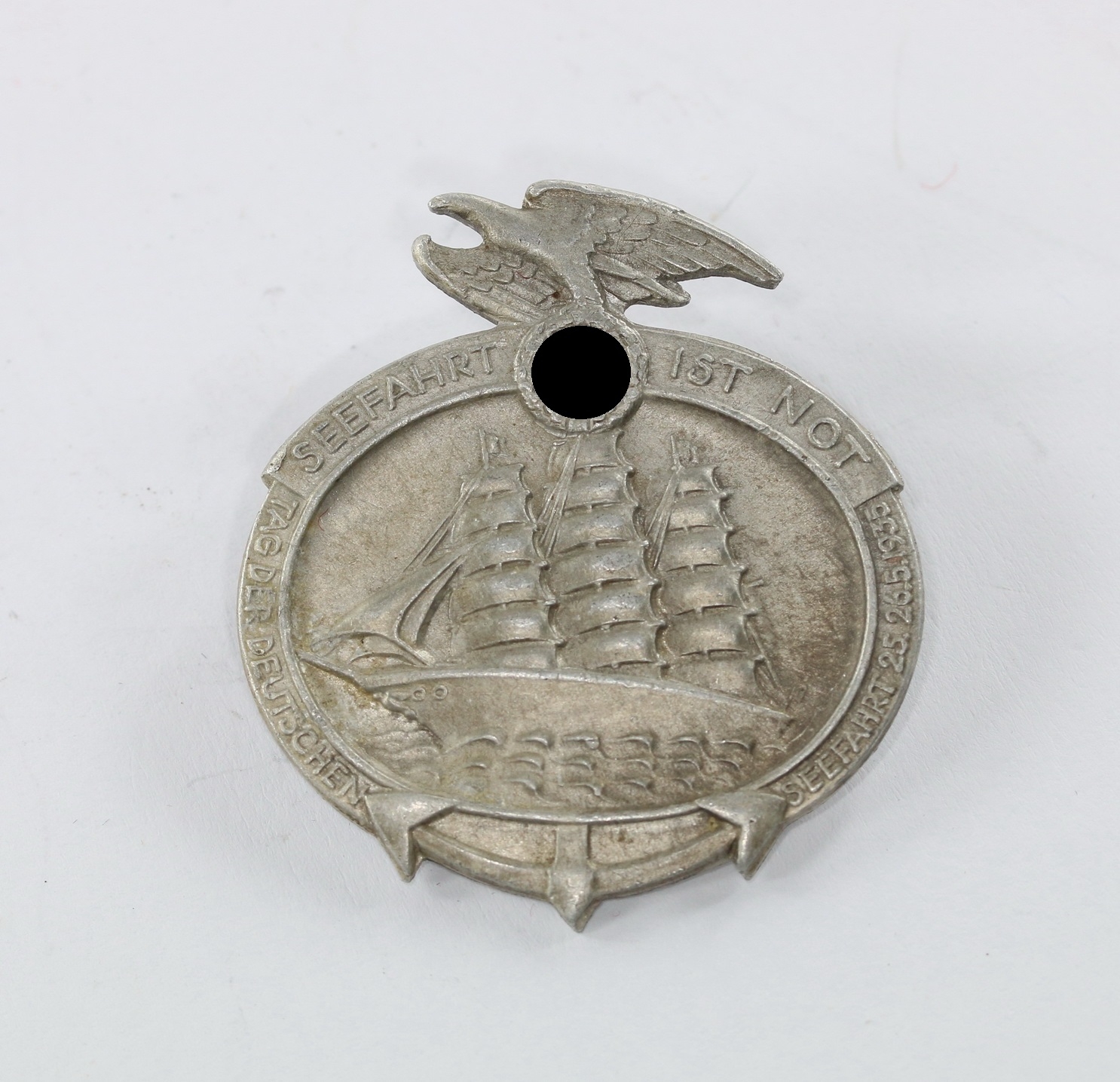 img_0996_bildgr_e_ndern_1_1 Abzeichen, "Seefahrt ist Not Tag der Deutschen Seefahrt 25. 26.5. 1935" – Bild 1