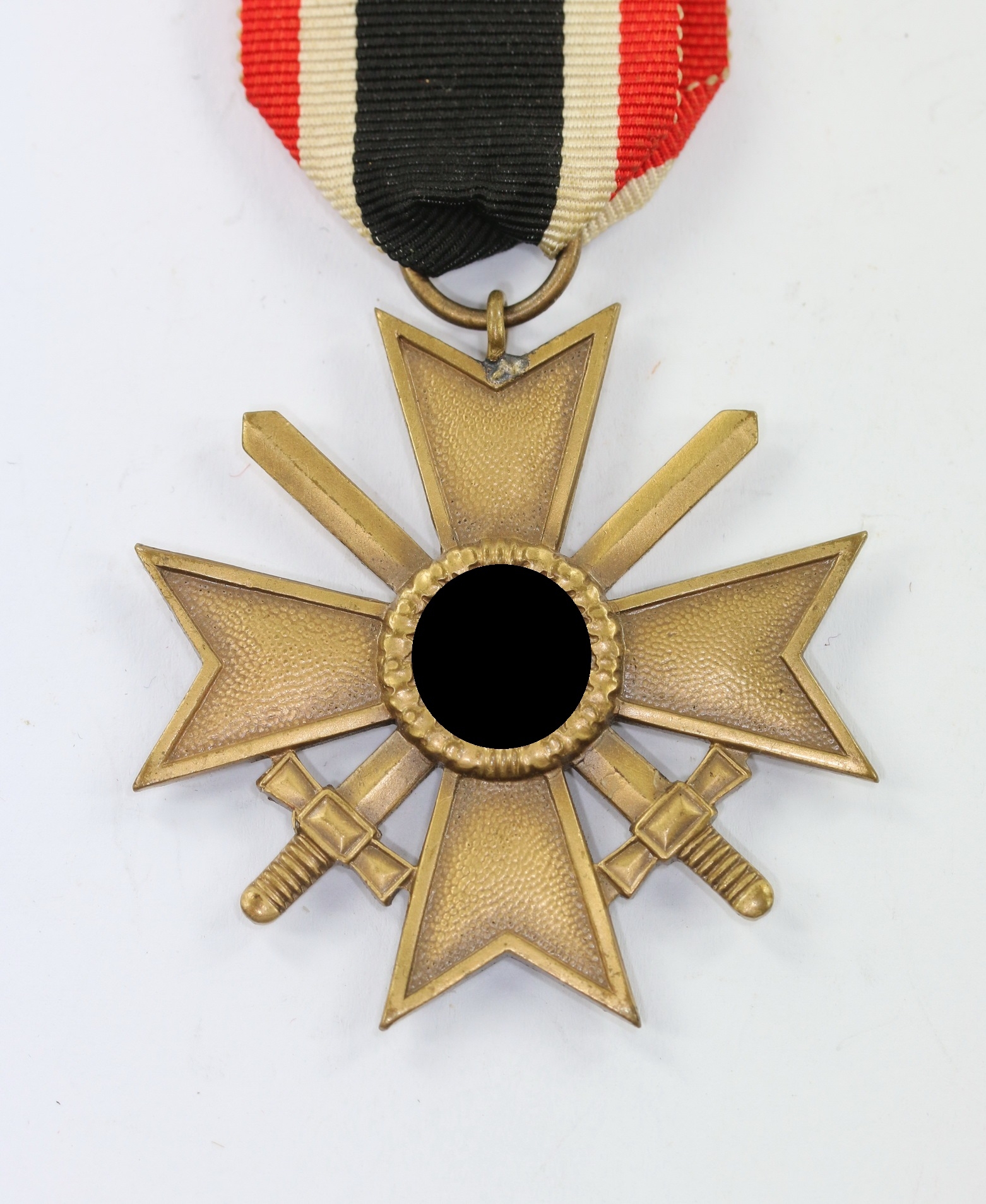 img_2139_bildgr_e_ndern_1_1 Kriegsverdienstkreuz 2. Klasse mit Schwertern, Buntmetall – Bild 1