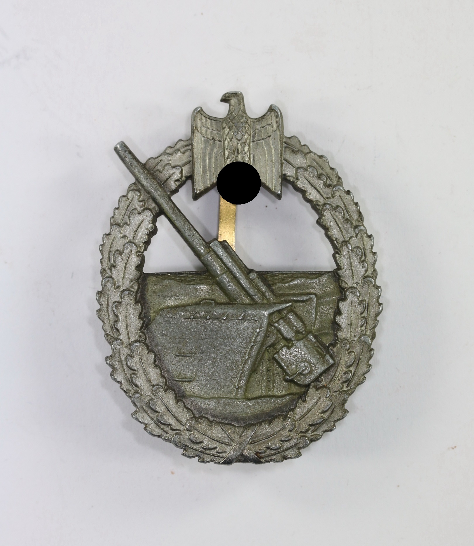 img_2287_bildgr_e_ndern_1_1 Marineartillerie Abzeichen, Hst. 26, Weber/Skora – Bild 1