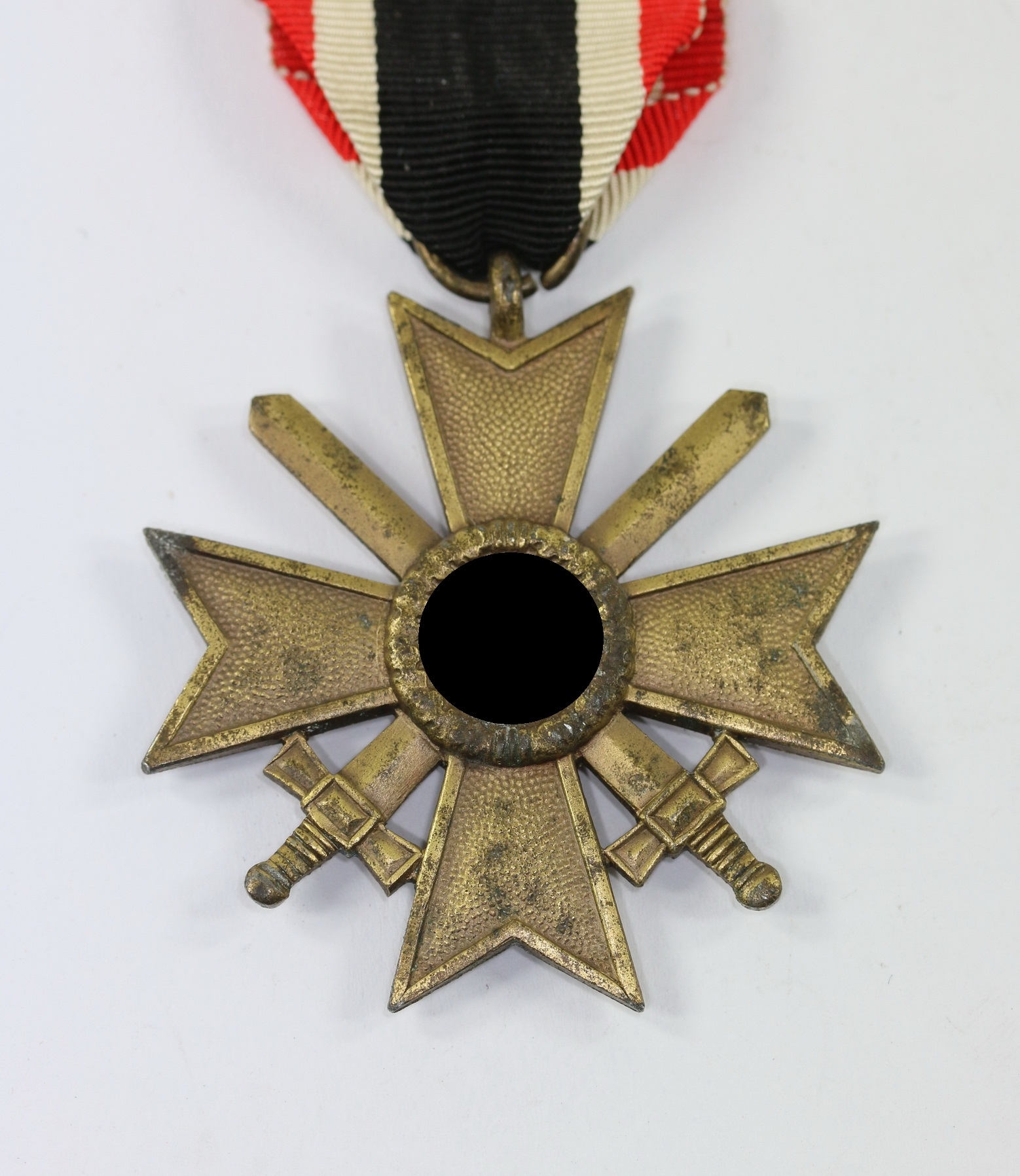 img_2460_bildgr_e_ndern_1_1 Kriegsverdienstkreuz 2. Klasse mit Schwertern, Zink – Bild 1