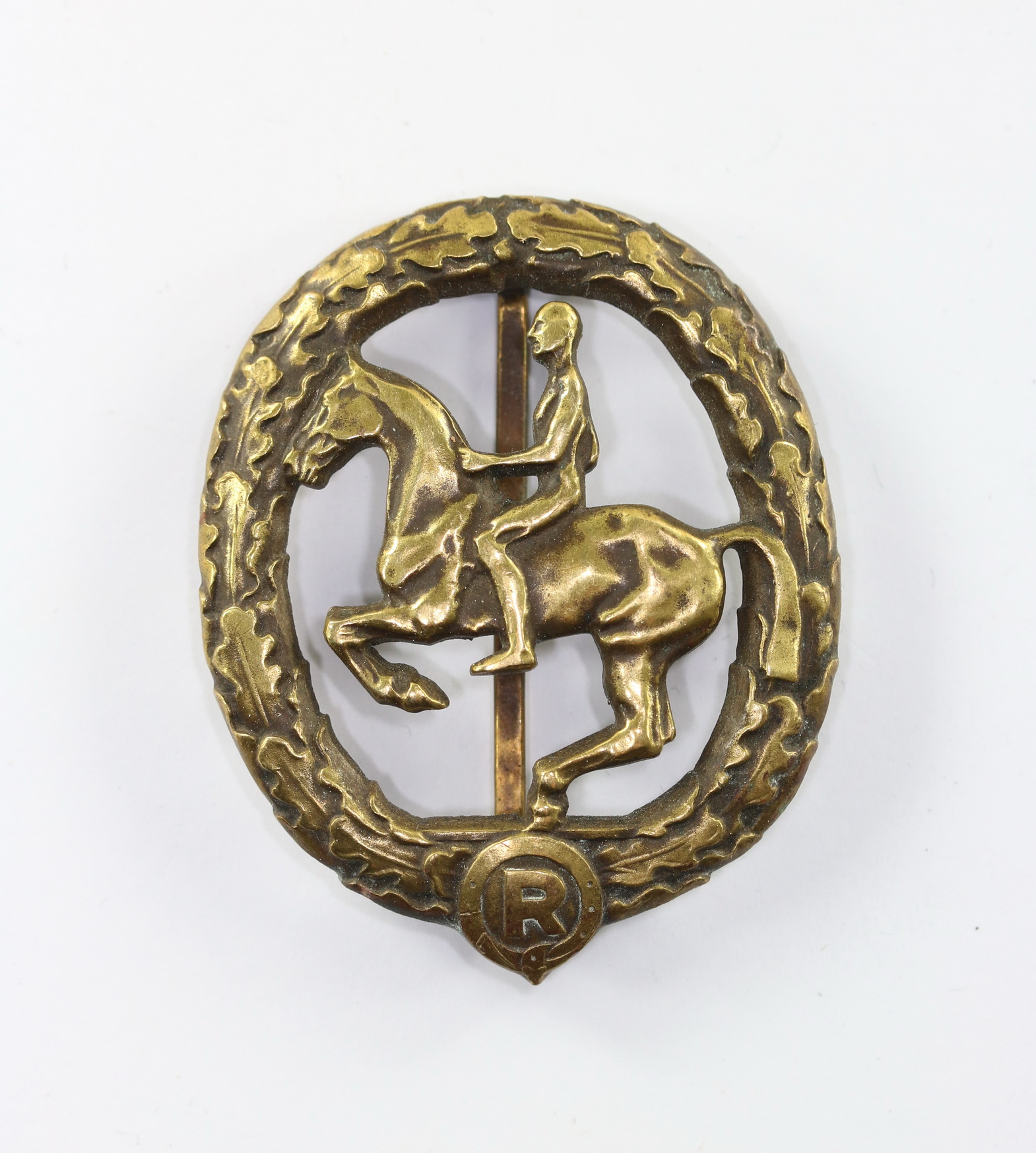 img_8096_bildgr_e_ndern_2 Reiterabzeichen in Bronze, Hst. Lauer – Bild 1