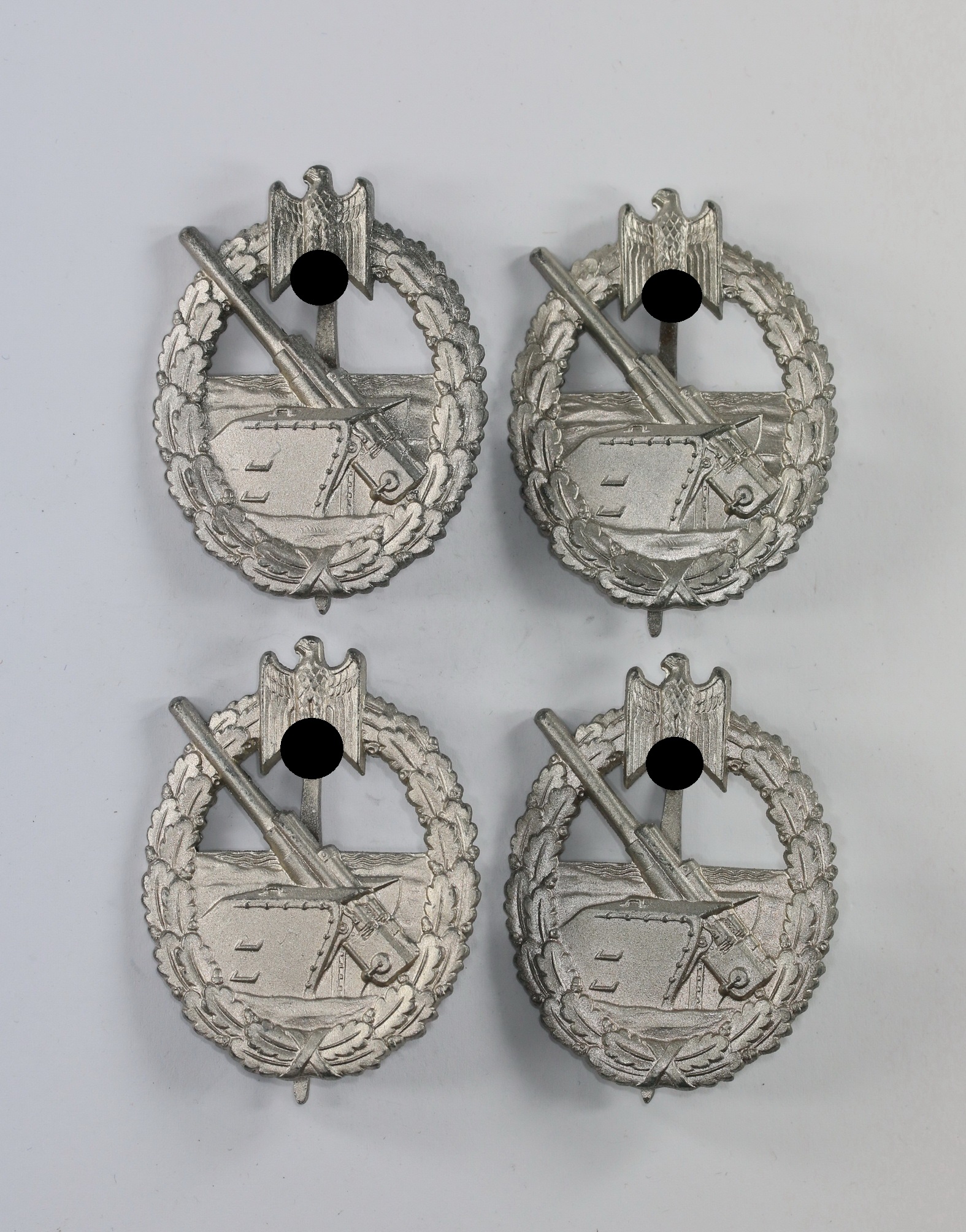 img_9689_bildgr_e_ndern_1_1 Marineartillerie Abzeichen, Hst. L/56, Hortfund (!) – Bild 1