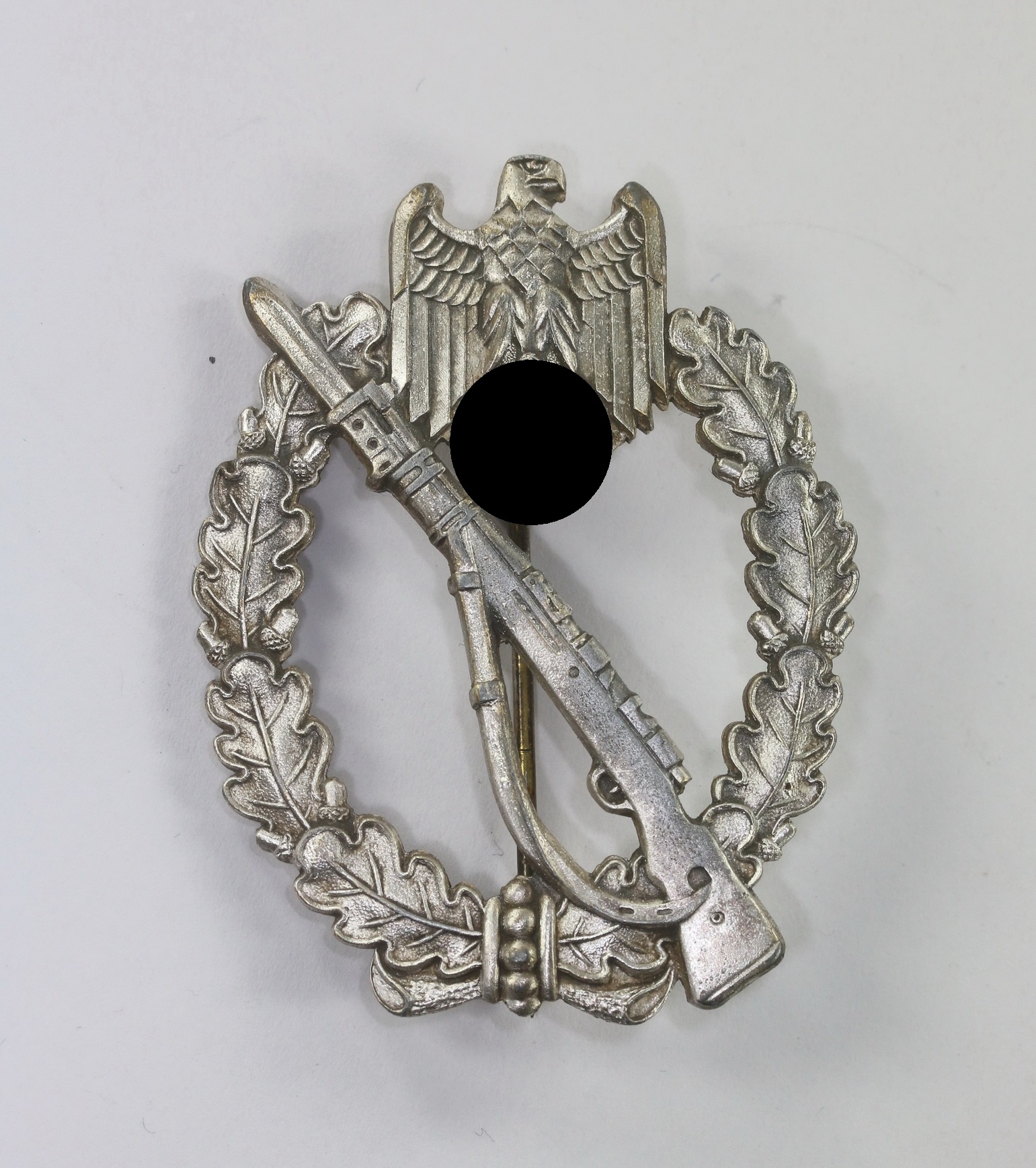 infanterie_sturmabzeichen_in_silber_deschler_sohn_1__1_1 Infanterie Sturmabzeichen in Silber, Deschler & Sohn – Bild 1