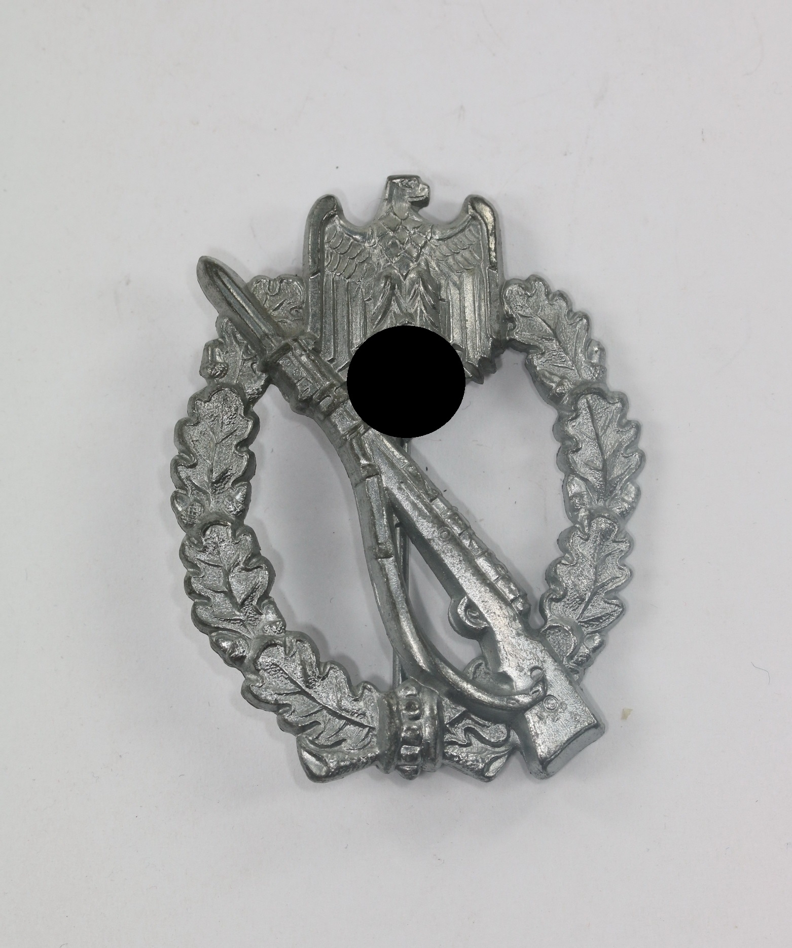 infanterie_sturmabzeichen_in_silber_hst Infanterie Sturmabzeichen in Silber, Hst. HA, Hermann Aurich, Dresden – Bild 1