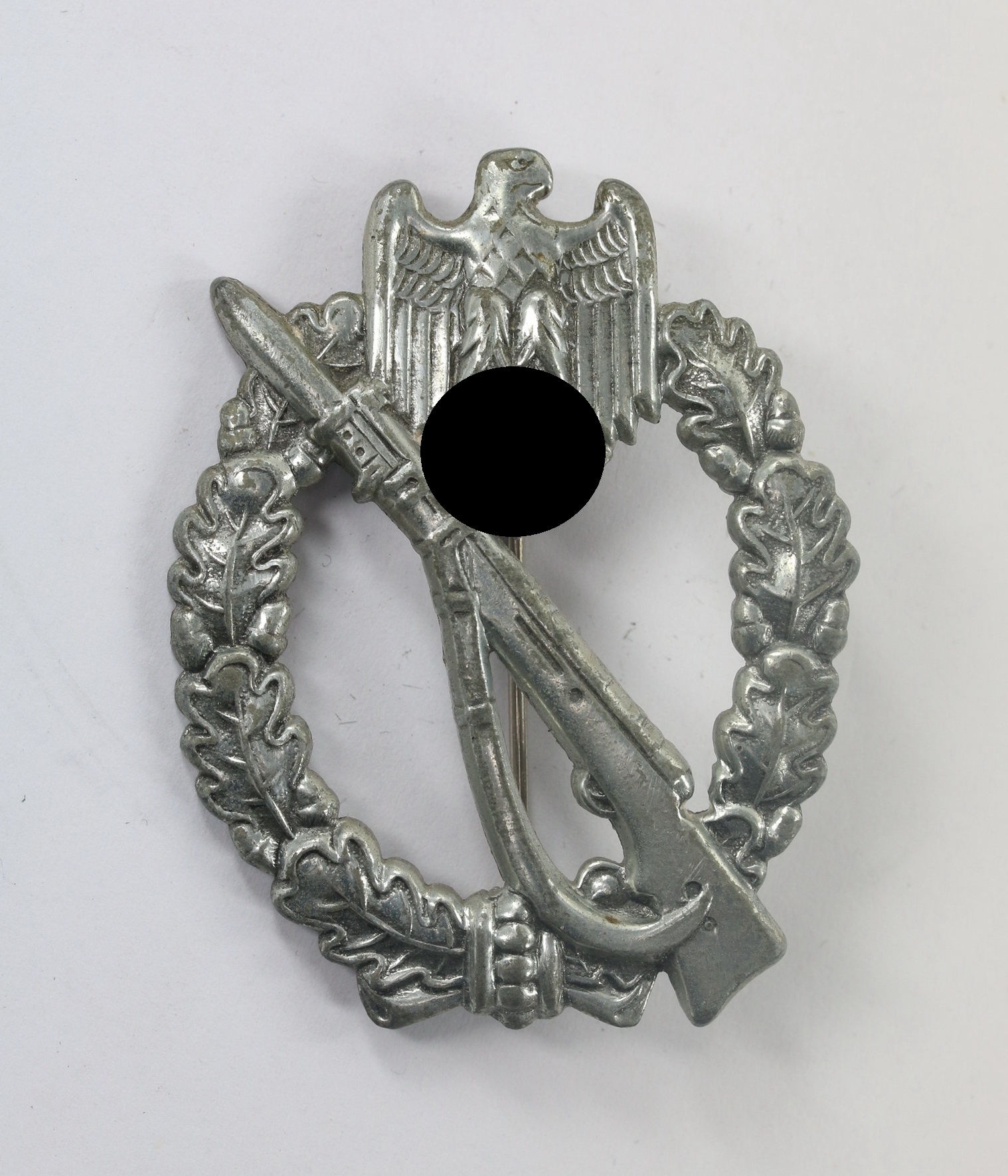  Infanterie Sturmabzeichen in Silber, Hst. JFS (Josef Feix & Söhne, Gablonz) – Bild 1