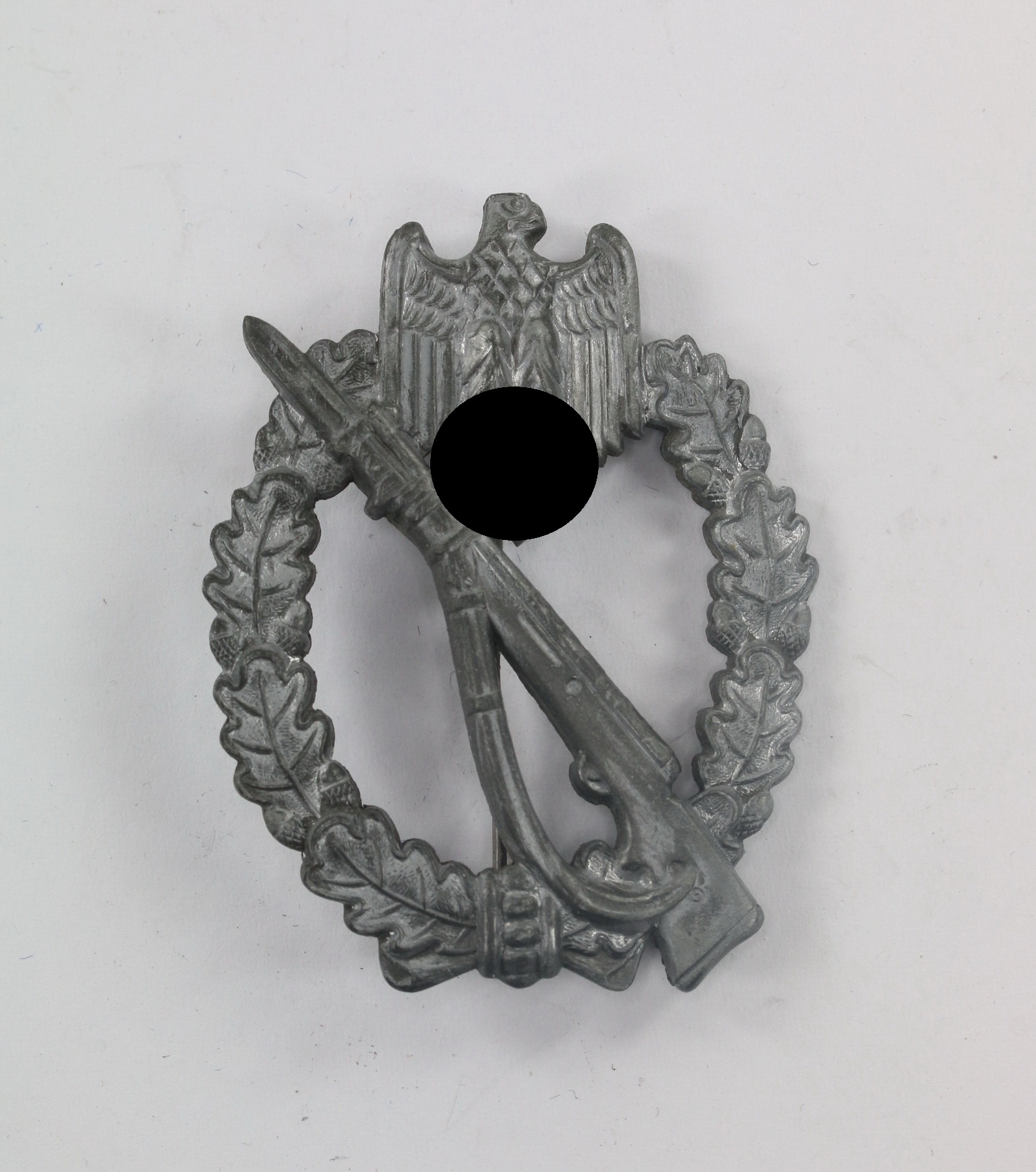 infanterie_sturmabzeichen_in_silber_hst Infanterie Sturmabzeichen in Silber, Hst. M.K. 1 (Arbeitsgemeinschaft Metalle und Kunststoffe, Gablonz) – Bild 1