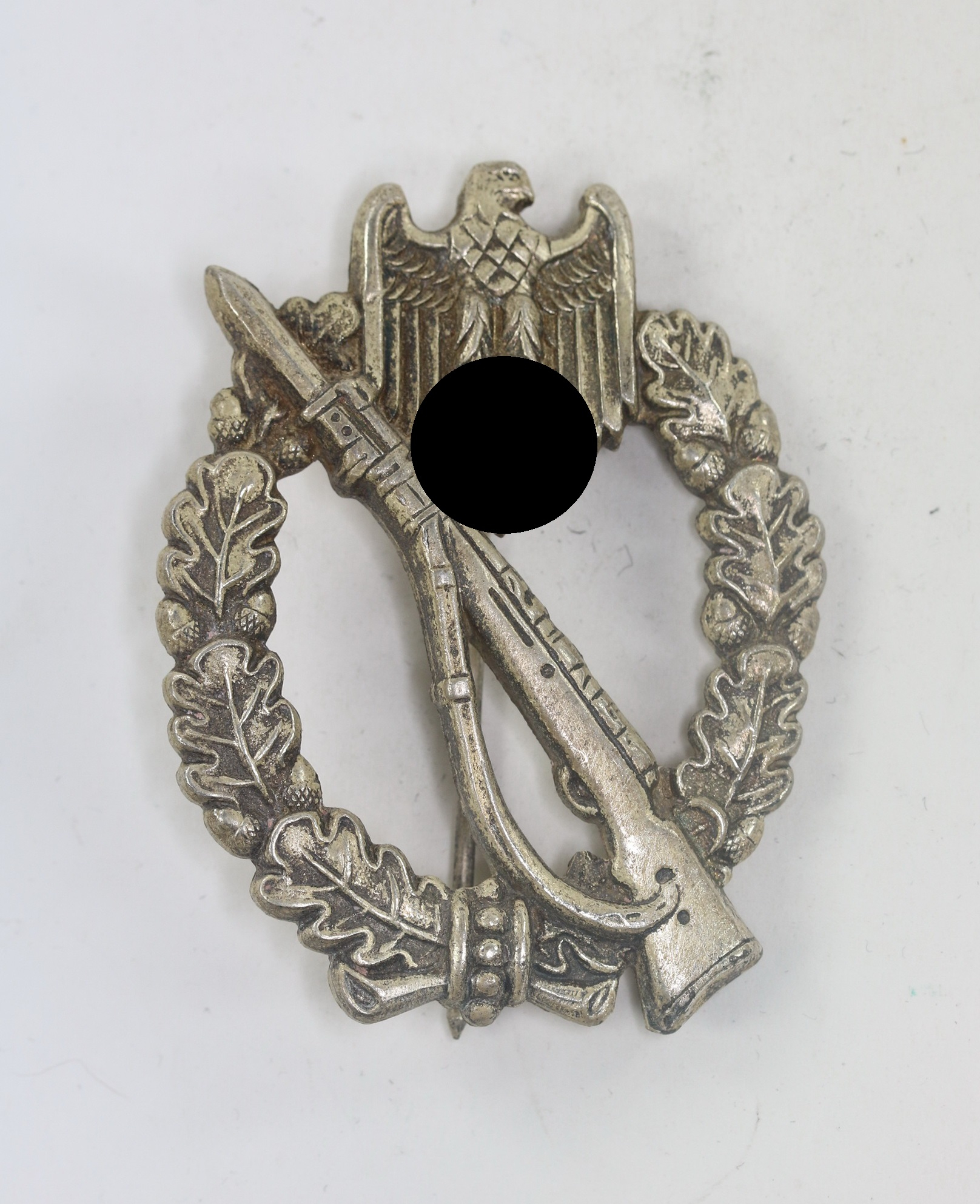 infanteriesturmabzeichen_in_silber_hst Infanterie-Sturmabzeichen in Silber, Hst. f.o. (Friedrich Orth, Wien) – Bild 1