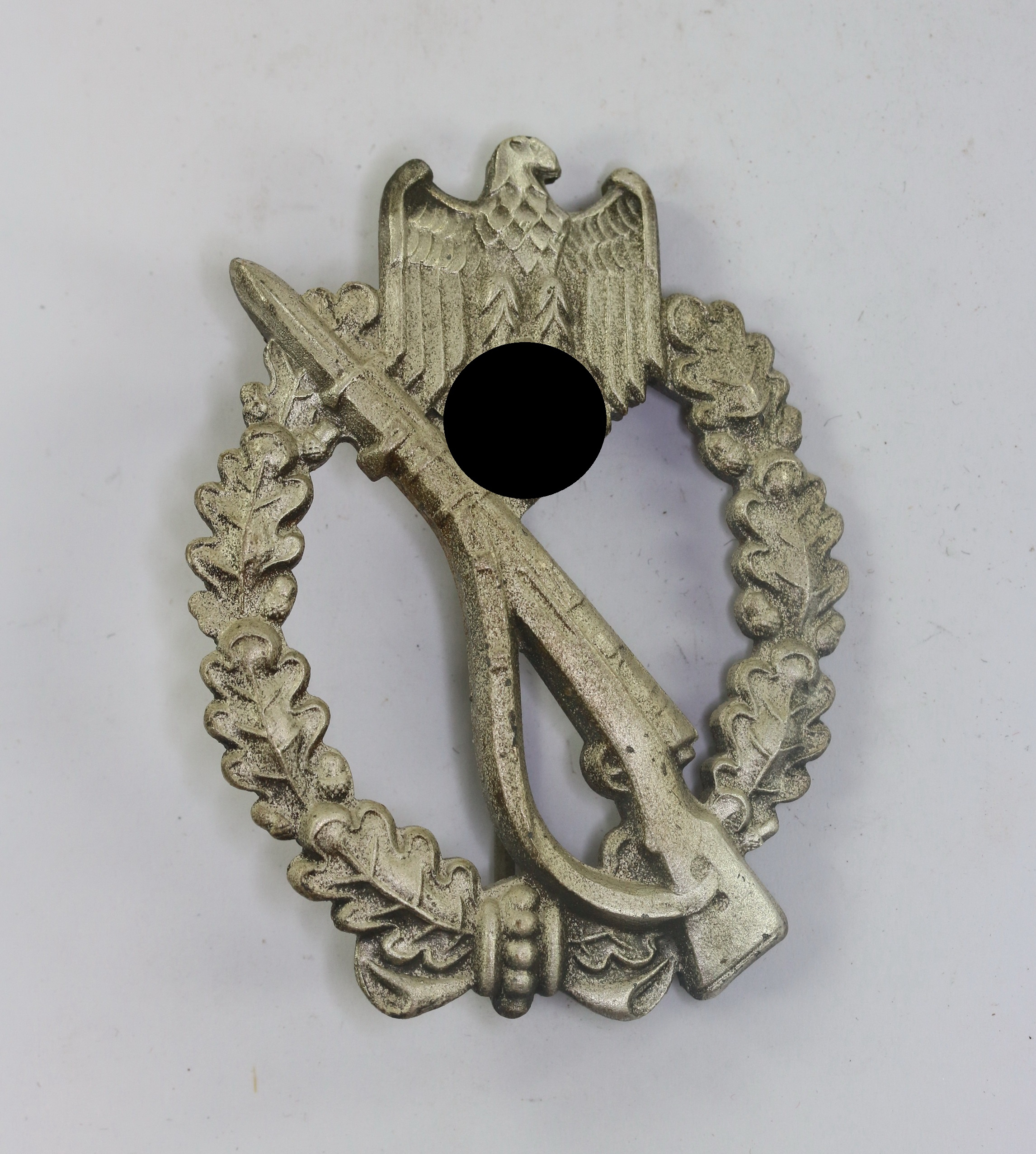 infanteriesturmabzeichen_in_silber_hst Infanterie-Sturmabzeichen in Silber, Hst. FLL (Friedrich Linden, Lüdenscheid) – Bild 1