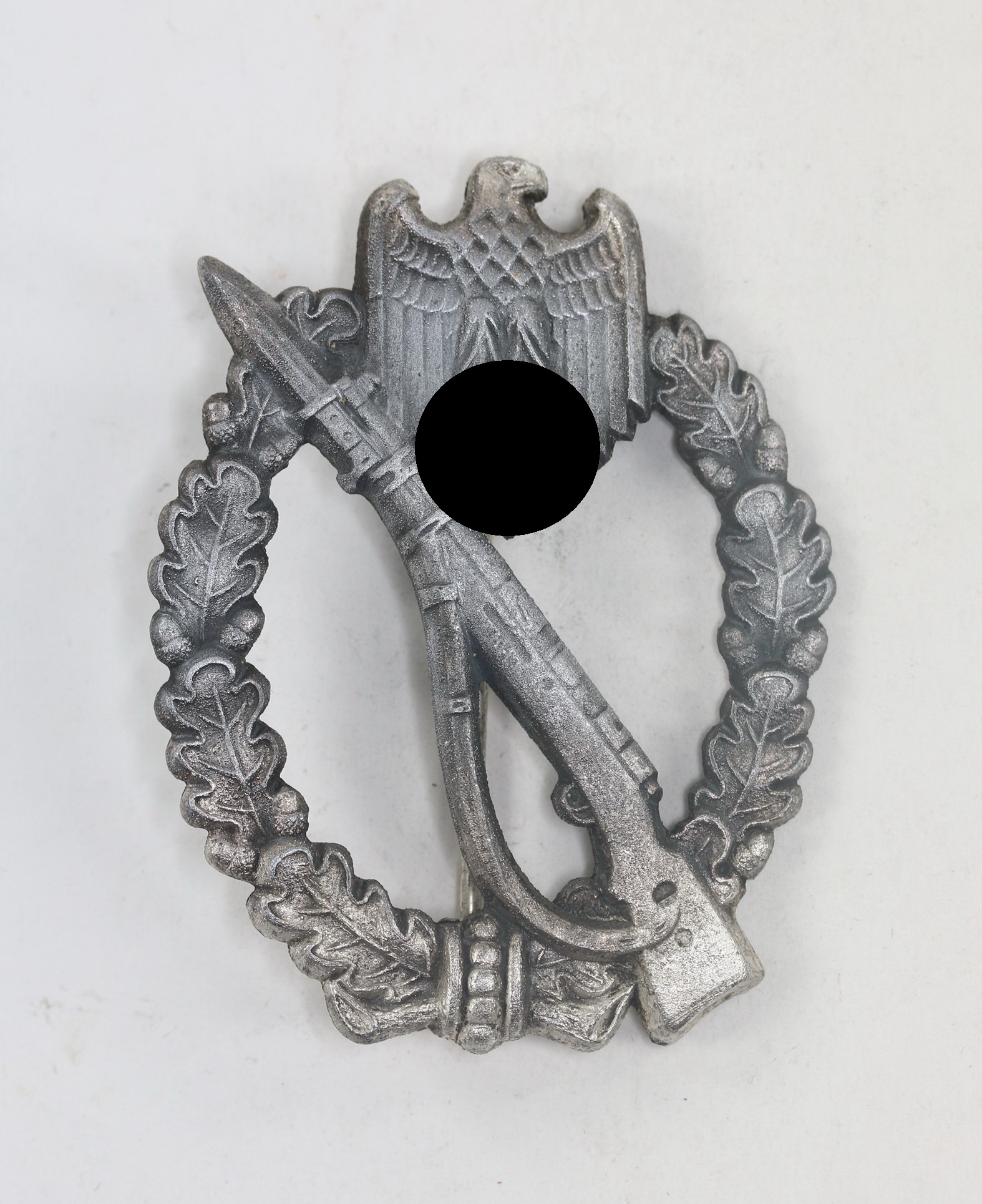 infanteriesturmabzeichen_in_silber_hst Infanterie-Sturmabzeichen in Silber, Hst. GWL (Gebrüder Wegerhoff, Lüdenscheid) – Bild 1