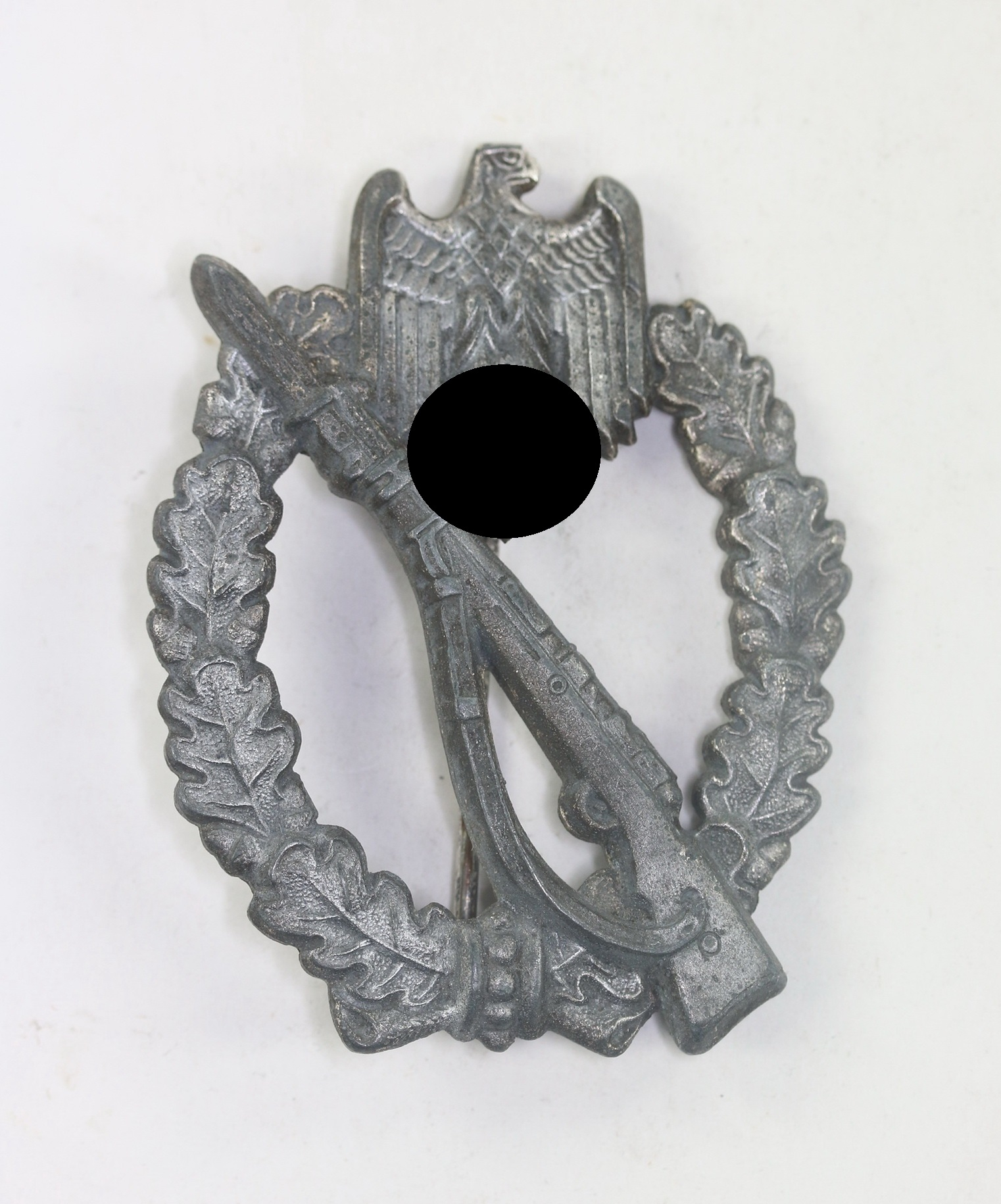 infanteriesturmabzeichen_in_silber_hst Infanterie-Sturmabzeichen in Silber, Hst. HA (Hermann Aurich, Dresden) – Bild 1