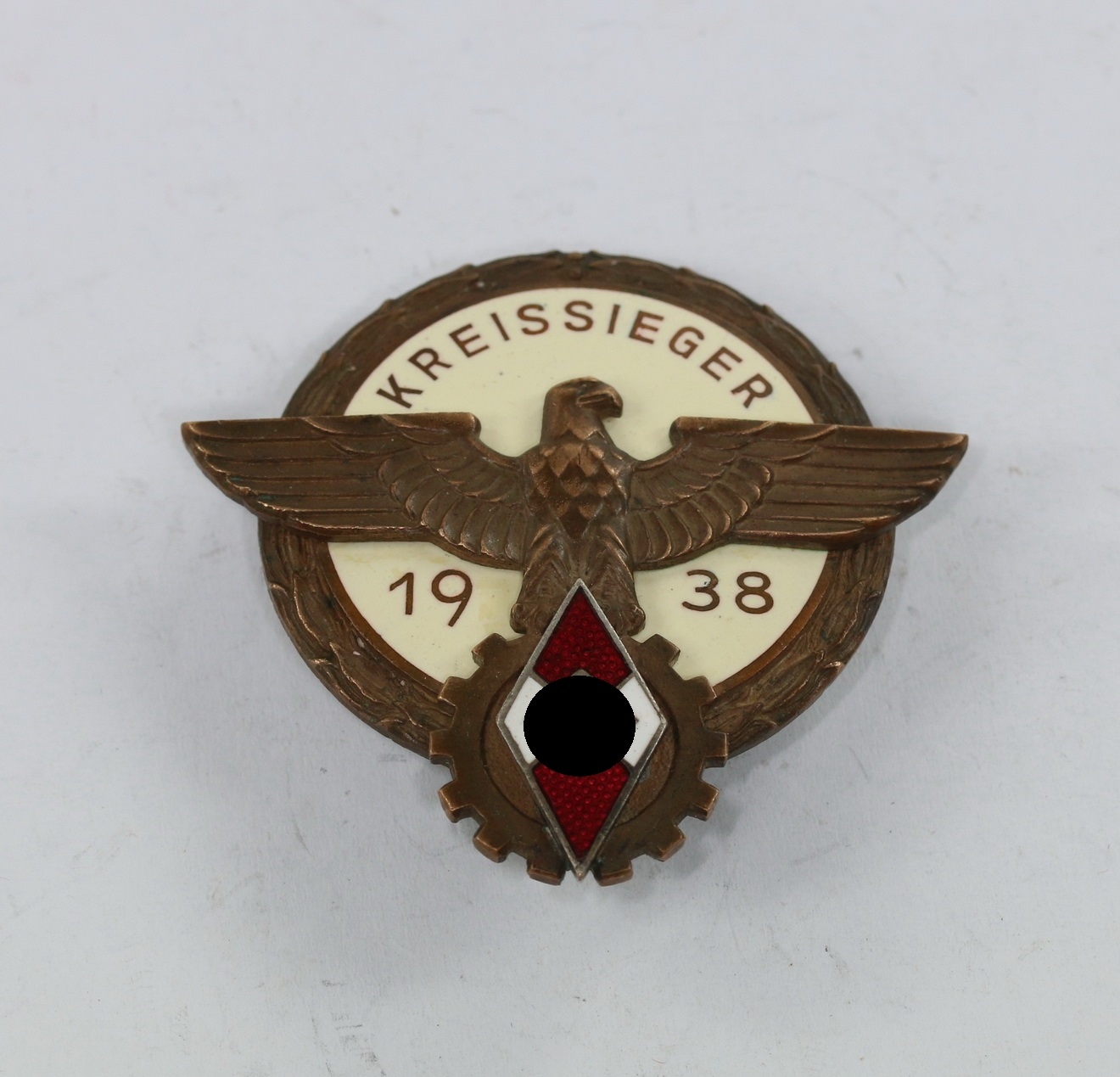 kreissieger_im_reichsberufswettkampf_1938_hst Kreissieger im Reichsberufswettkampf 1938, Hst. G. Brehmer Markneukirchen – Bild 1