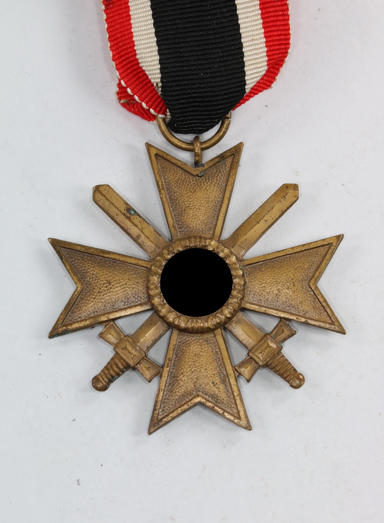 kriegsverdienstkreuz_2 Kriegsverdienstkreuz 2. Klasse mit Schwertern, Buntmetall – Bild 1