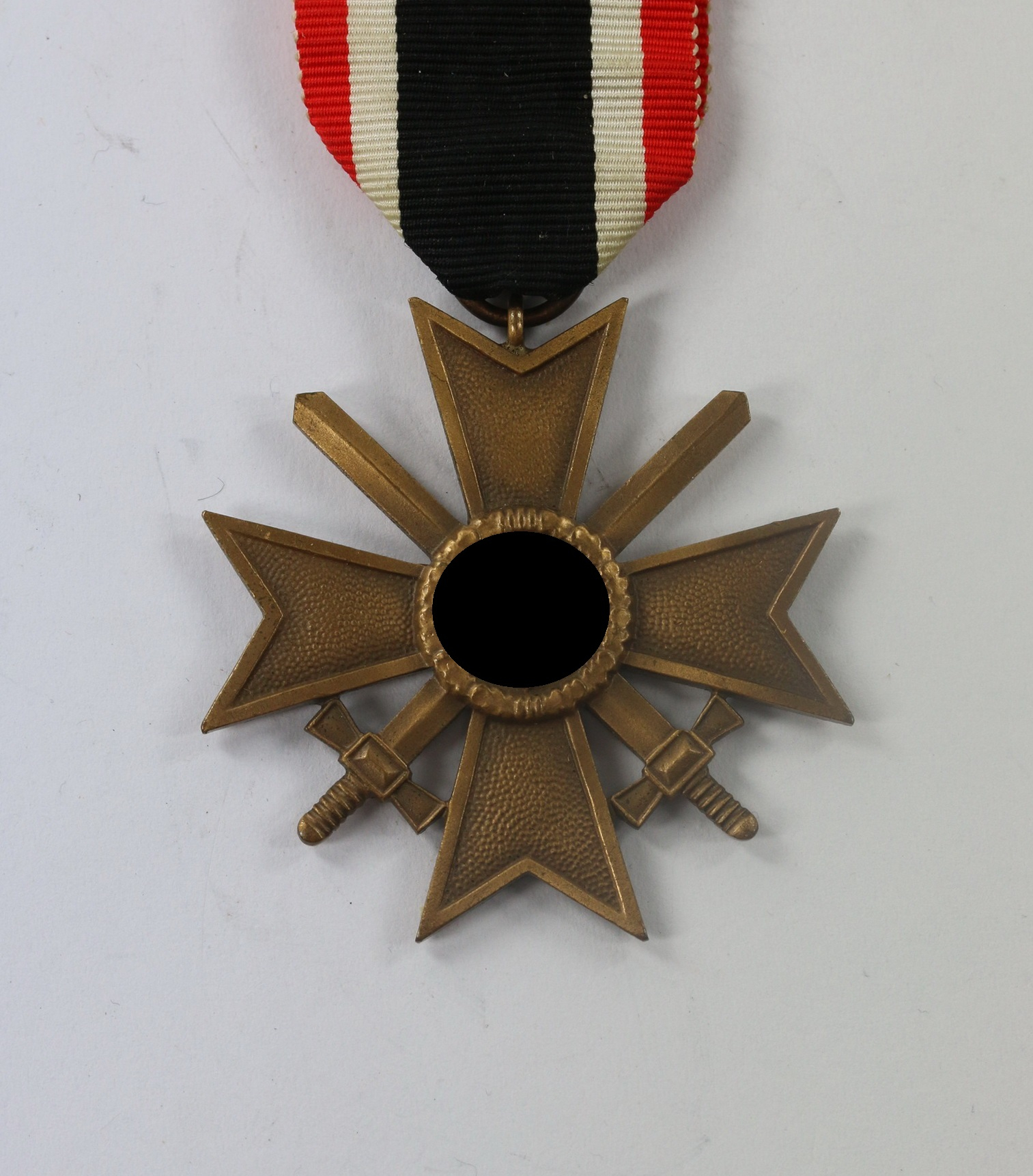 kriegsverdienstkreuz_2 Kriegsverdienstkreuz 2. Klasse mit Schwertern, Buntmetall, ohne Hersteller – Bild 1