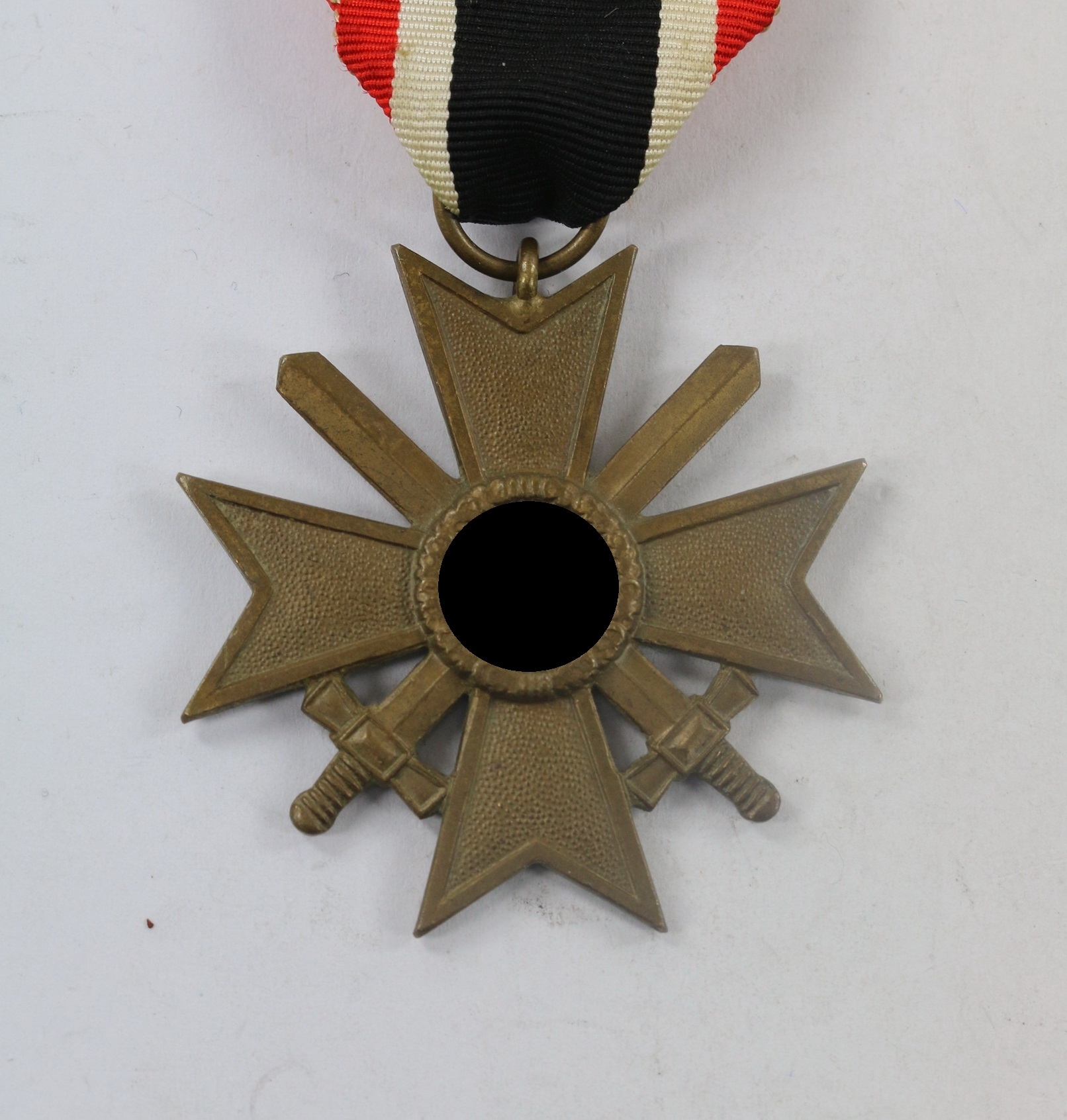 kriegsverdienstkreuz_2 Kriegsverdienstkreuz 2. Klasse mit Schwertern, Buntmetall, ohne Hersteller – Bild 1