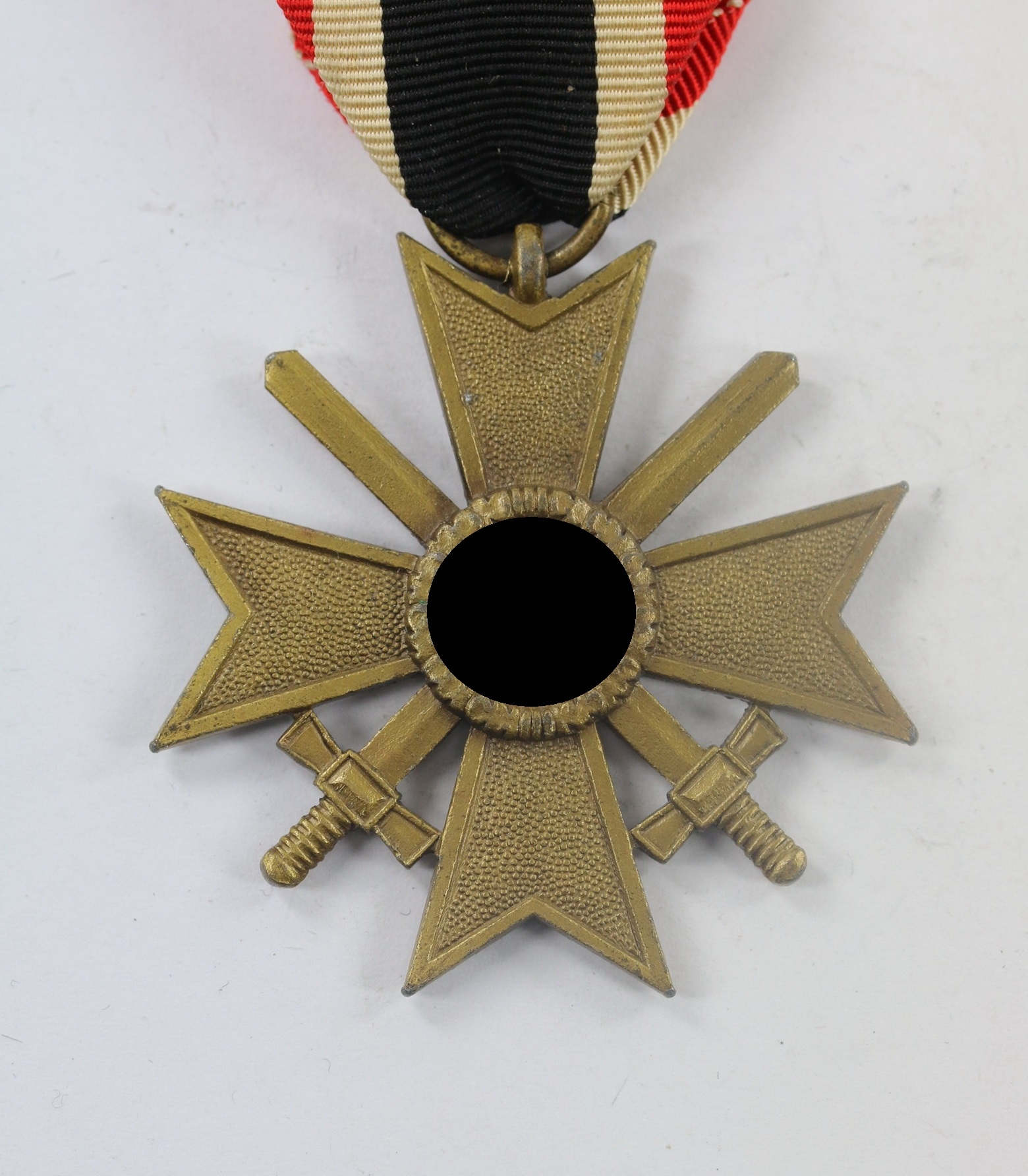 kriegsverdienstkreuz_2 Kriegsverdienstkreuz 2. Klasse mit Schwertern, Buntmetall, ohne Hersteller – Bild 1