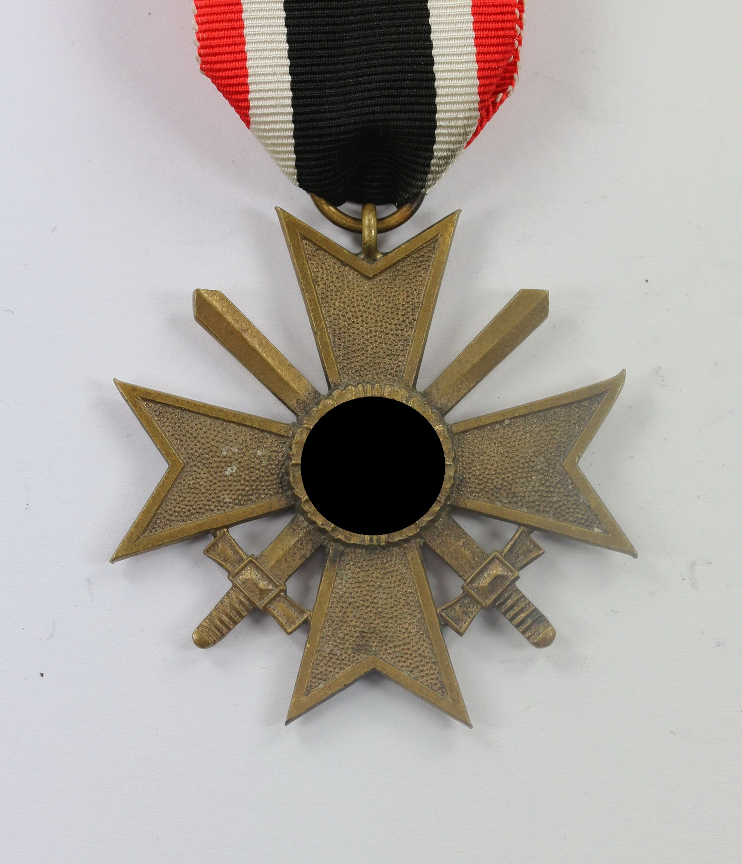 kriegsverdienstkreuz_2 Kriegsverdienstkreuz 2. Klasse mit Schwertern, Buntmetall, ohne Hersteller – Bild 1