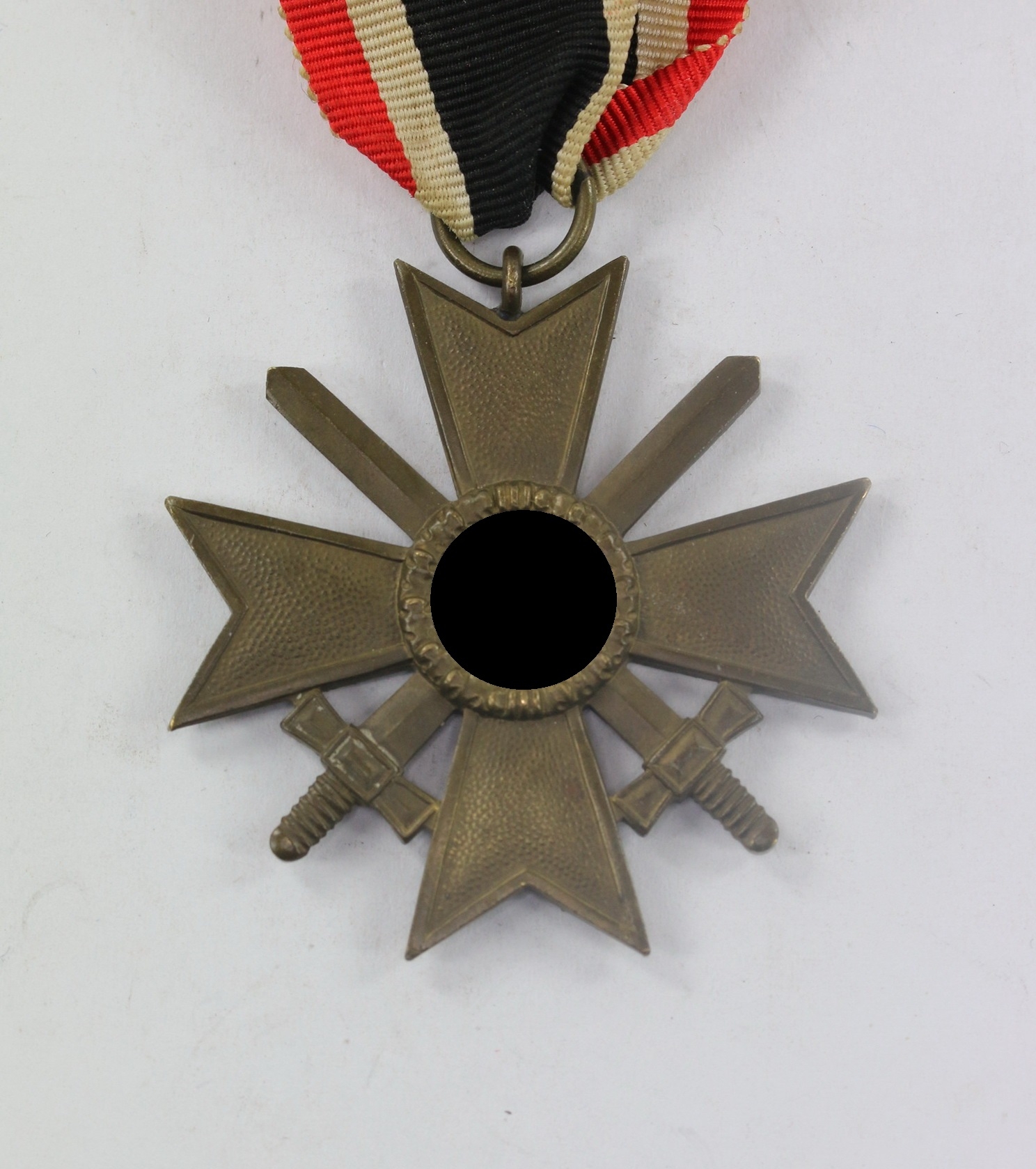 kriegsverdienstkreuz_2 Kriegsverdienstkreuz 2. Klasse mit Schwertern, Buntmetall, ohne Hersteller – Bild 1