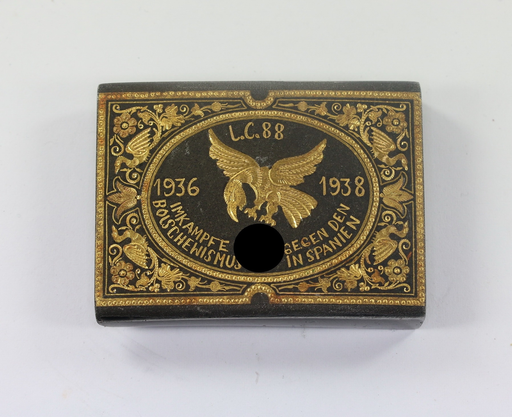 legion_condor_koppelschloss_l Legion Condor, Koppelschloss L.C. 88 1936 1938 Im Kampfe gegen den Bolschewismus in Spanien – Bild 1