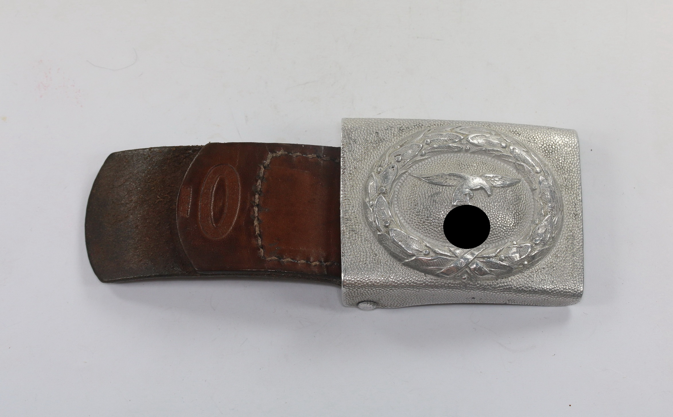 luftwaffe_koppelschlo_f_r_mannschaften_1 Luftwaffe Koppelschloß für Mannschaften, 1. Modell W. Assmann & Sohn Lüdenscheid 1937 – Bild 1