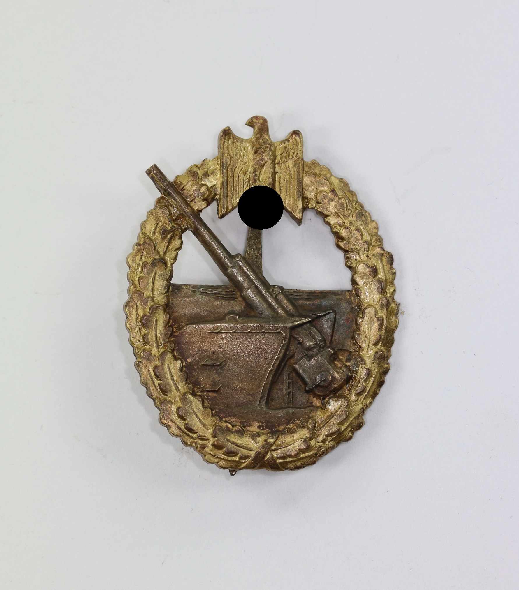 marine_artillerie_abzeichen_hst Marine Artillerie Abzeichen, Hst. C.E. Juncker Berlin – Bild 1