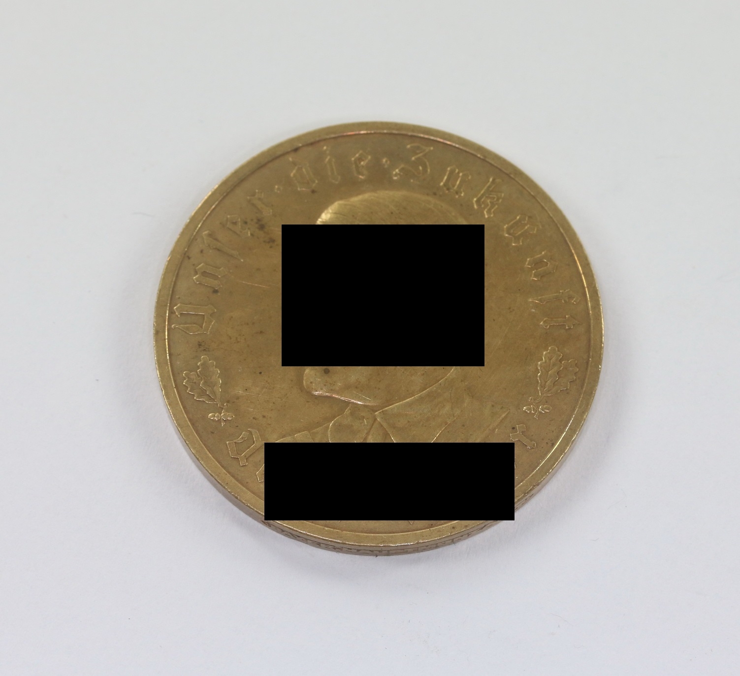 Medaille, "Adolf Hitler Unser die Zukunft", Bayrisches Hauptmünzamt – Bild 1