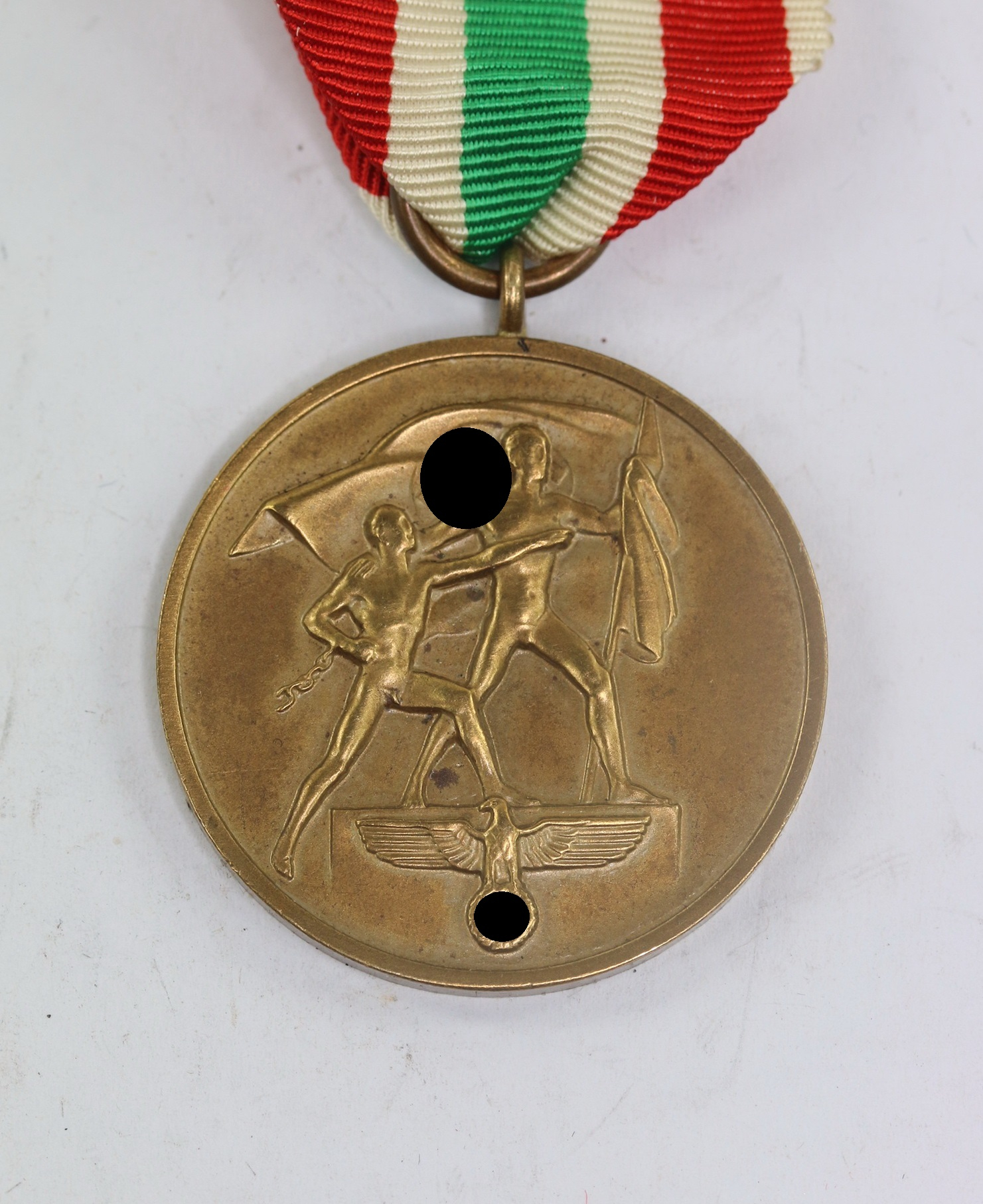 Memellandmedaille, Zur Erinnerung an die Heimkehr des Memellandes 22. März 1939 – Bild 1