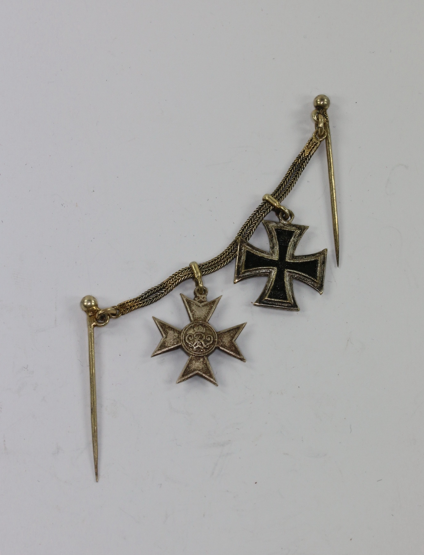 miniaturen_kette_silber_1_ Miniaturenkette 2X – Bild 1