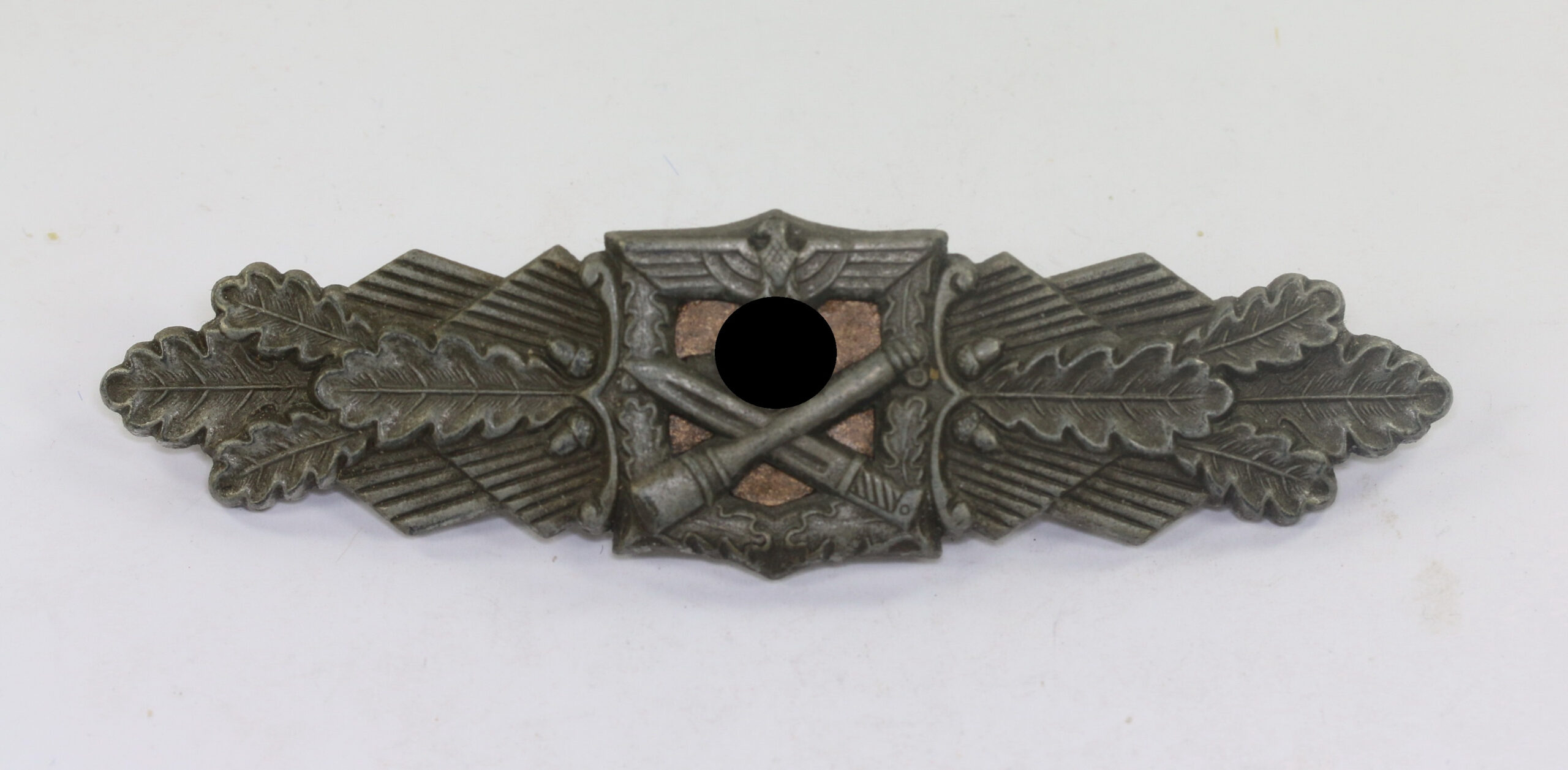 Nahkampfspange in Bronze, Hst. FLL (1. Modell) Friedrich Linden, Lüdenscheid – Bild 1