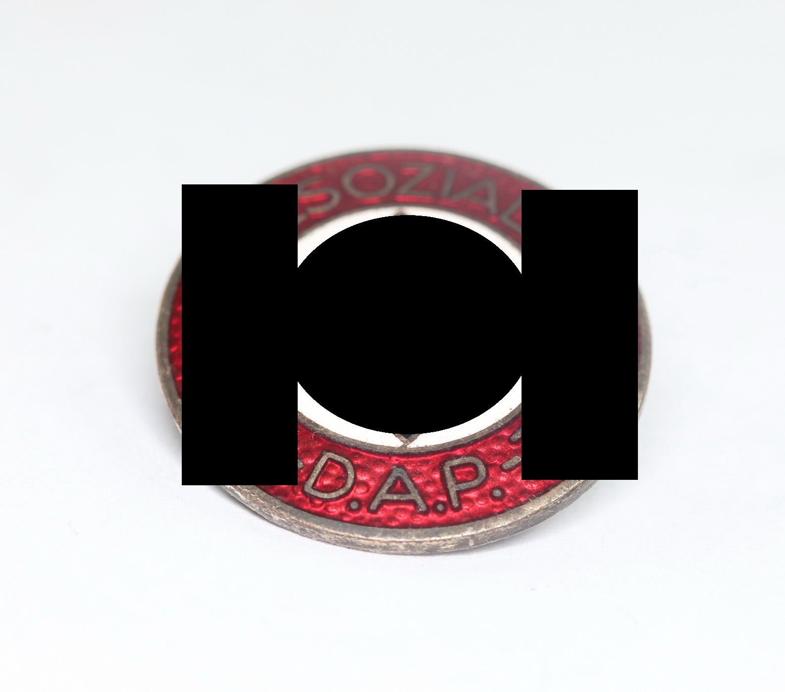 nsdap_parteiabzeichen_hst NSDAP Parteiabzeichen, Hst. RZM M1/102 (Frank & Reif Stuttgart) – Bild 1