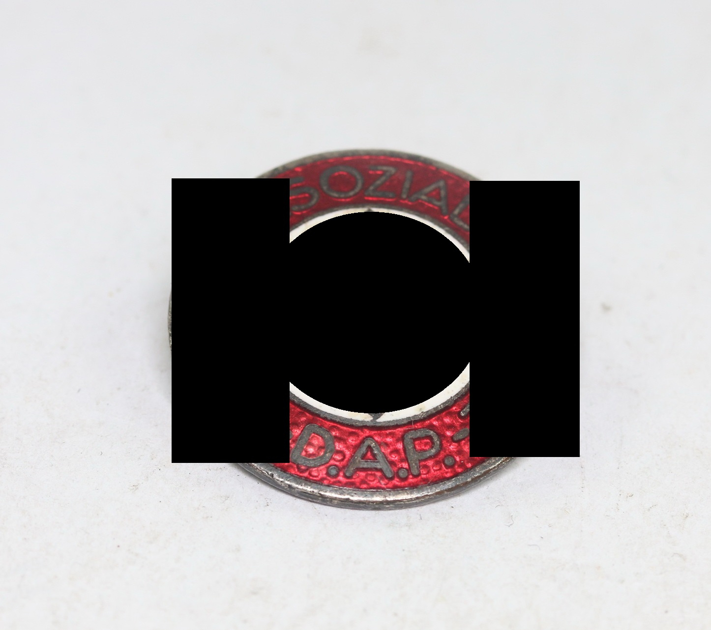 nsdap_parteiabzeichen_hst NSDAP Parteiabzeichen, Hst. RZM M1/102 (Frank & Reif Stuttgart) – Bild 1