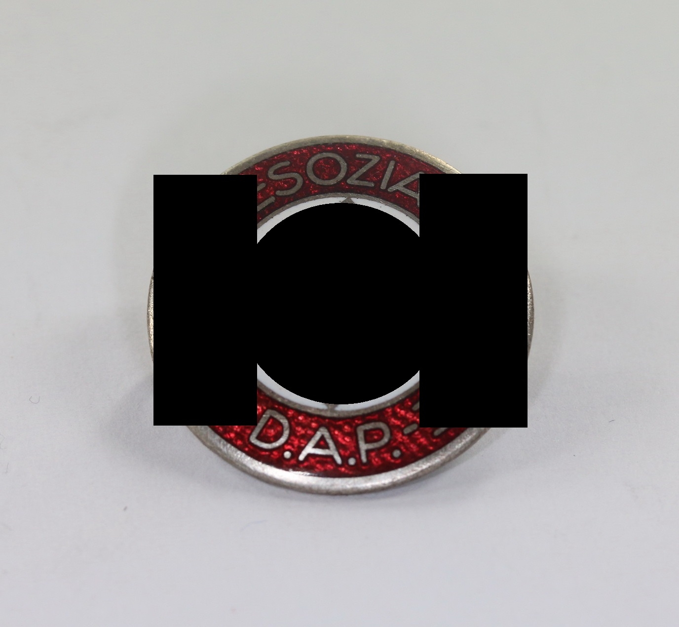 nsdap_parteiabzeichen_hst NSDAP Parteiabzeichen, Hst. RZM M1/102 (Frank & Reif Stuttgart) – Bild 1