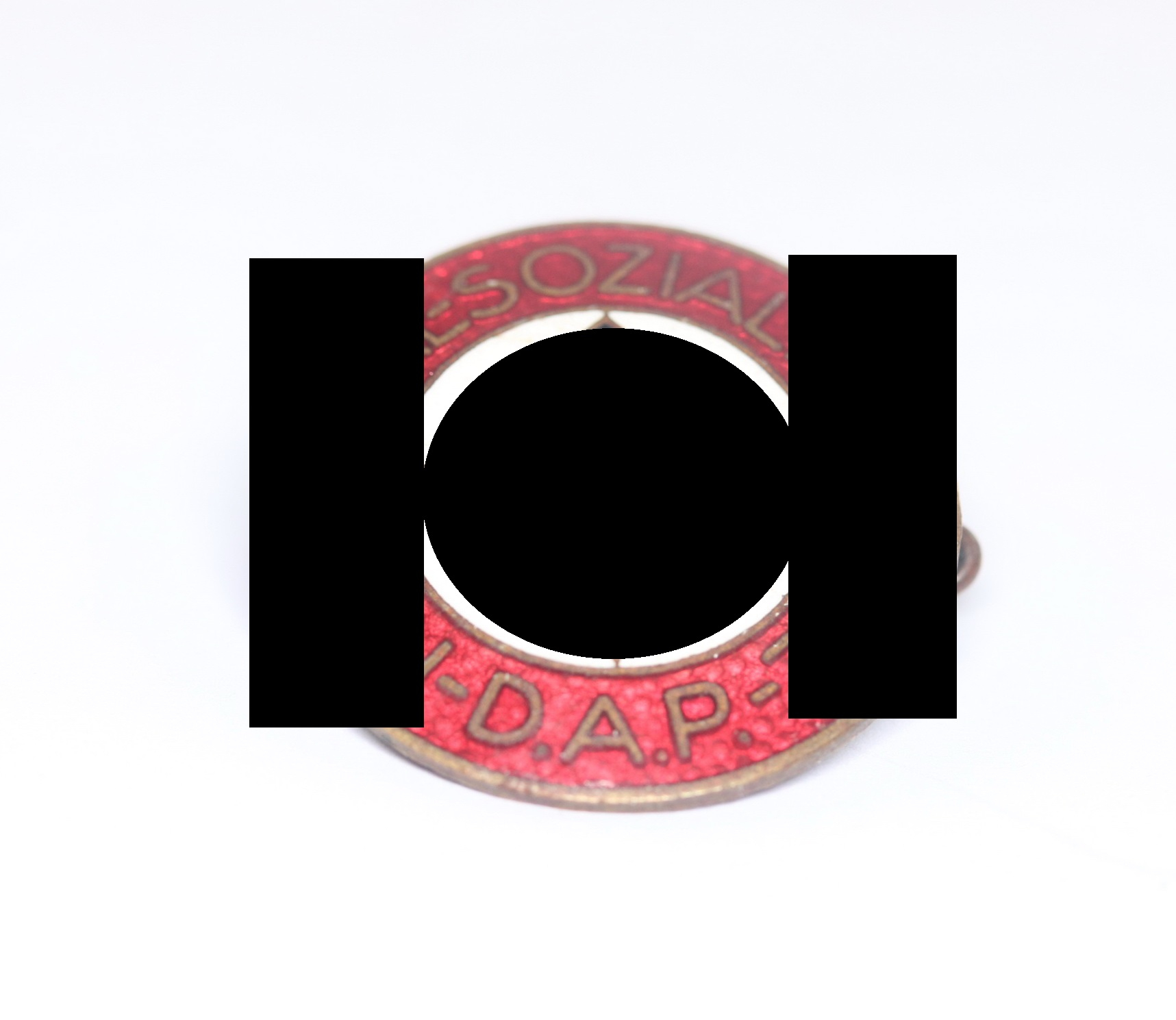 NSDAP Parteiabzeichen, Hst. RZM M1/157 (Philipp Turks Witwe, Wien) – Bild 1