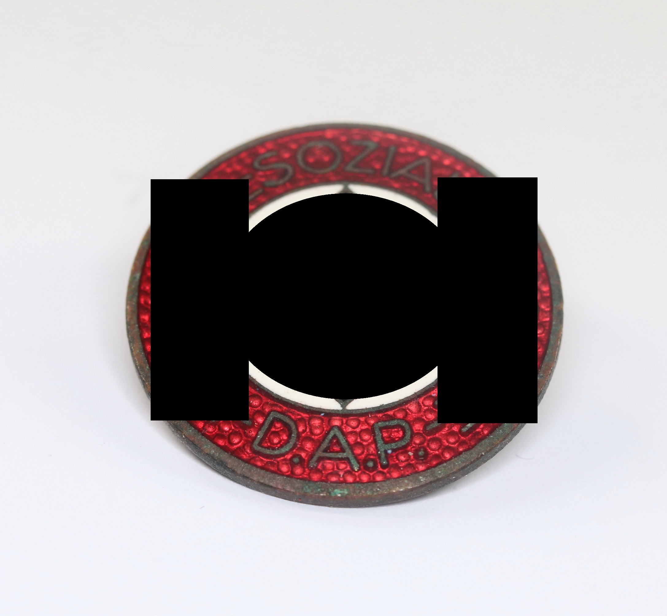 nsdap_parteiabzeichen_hst NSDAP Parteiabzeichen, Hst. RZM M1/158 (Karl Pichl, Innsbruck) – Bild 1