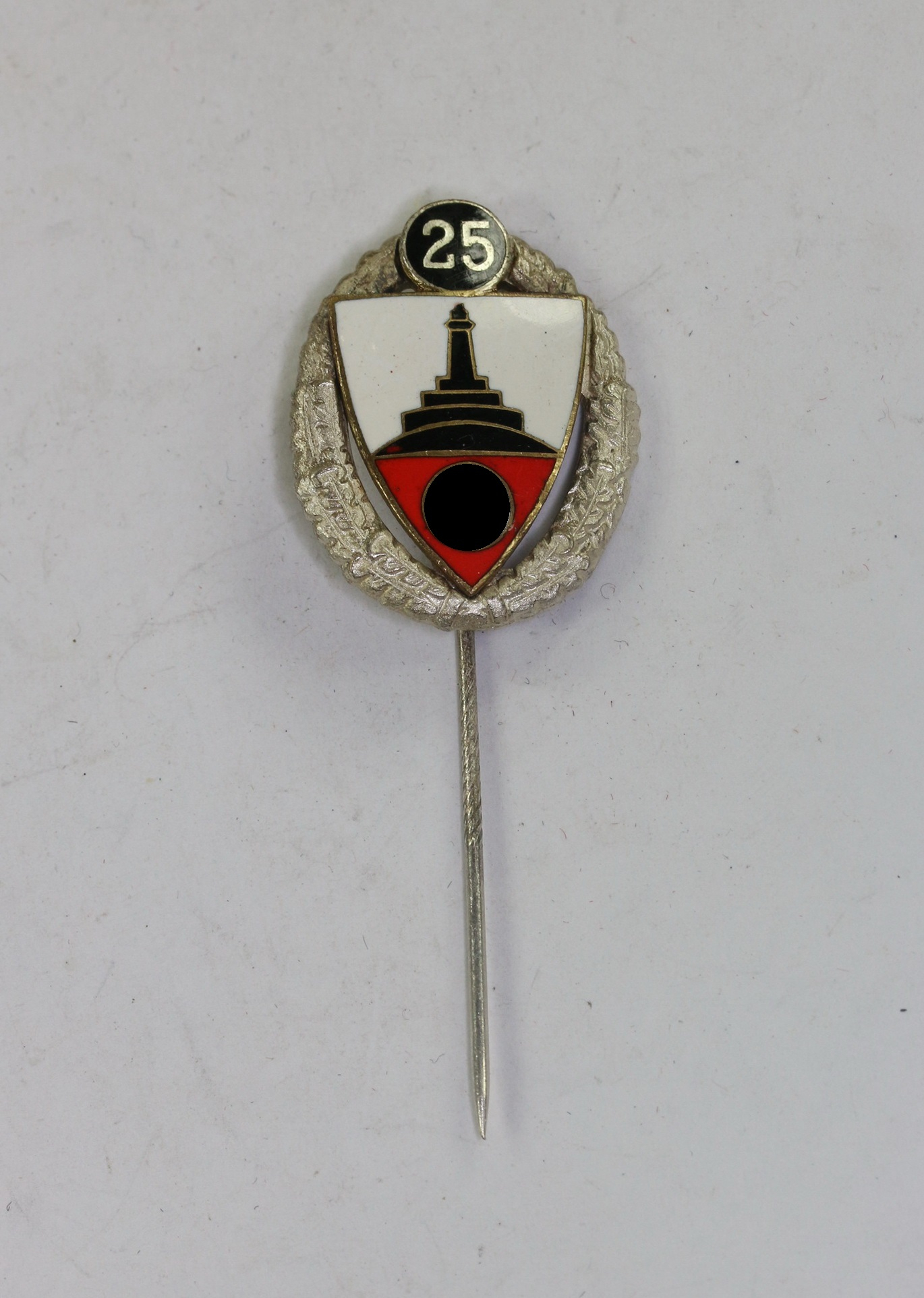 nsreichskriegerbund_kyffh_userbund_nadel_f_r_25_jahre_1_ges NS-Reichskriegerbund (Kyffhäuserbund), Nadel für 25 Jahre, 1 Ges. Gesch. – Bild 1