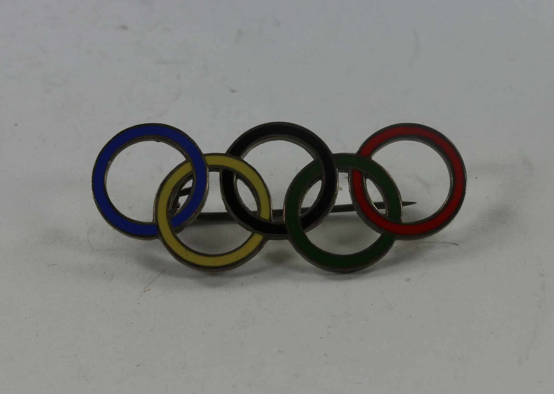 olympiade_1936_berlin_gro_e_ausf_hrung_olympische_ringe_als_abzeichen_ges Olympiade 1936 Berlin, Große Ausführung Olympische Ringe als Abzeichen Ges. Gesch. – Bild 1