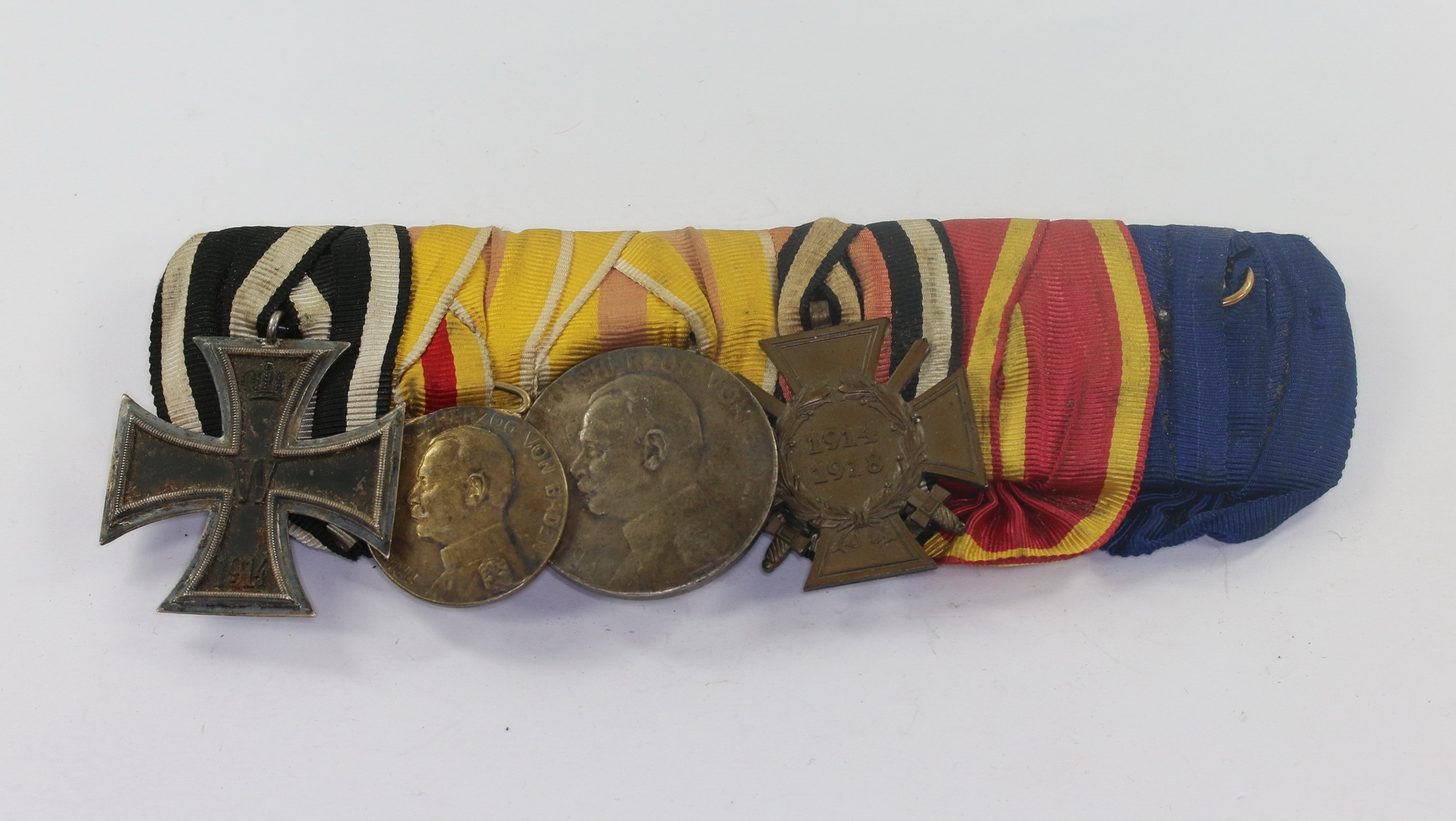 ordenschnalle_6_x__baden_goldene_verdienstmedaille_1_ Ordenschnalle 6 X - Baden Goldene Verdienstmedaille – Bild 1