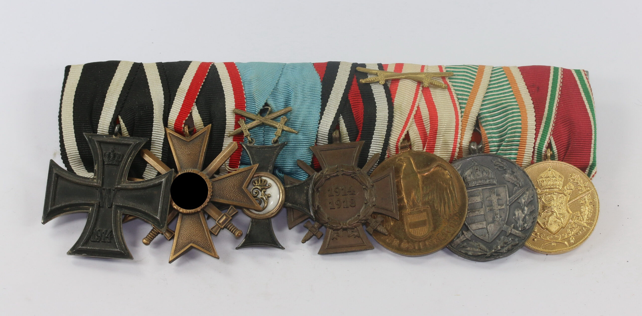 ordenschnalle_7x_friedrichs_orden_h Ordenschnalle 7X (Friedrichs Orden), H. Acker Stuttgart Königsbau – Bild 1