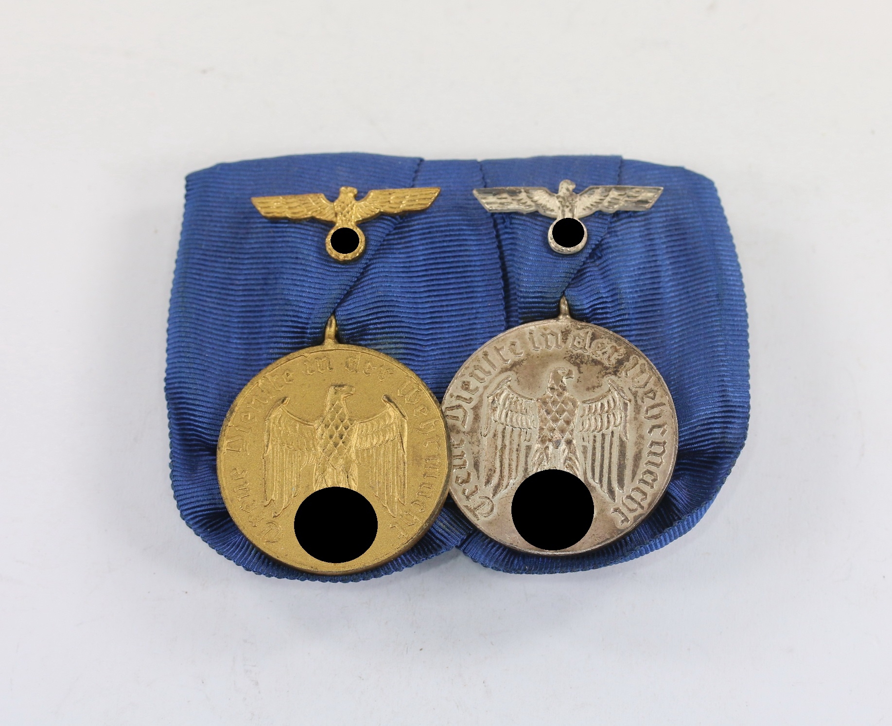 ordensschnalle_2x_f_r_treue_dienste_in_der_wehrmacht_1__1 Ordensschnalle 2X – Bild 1