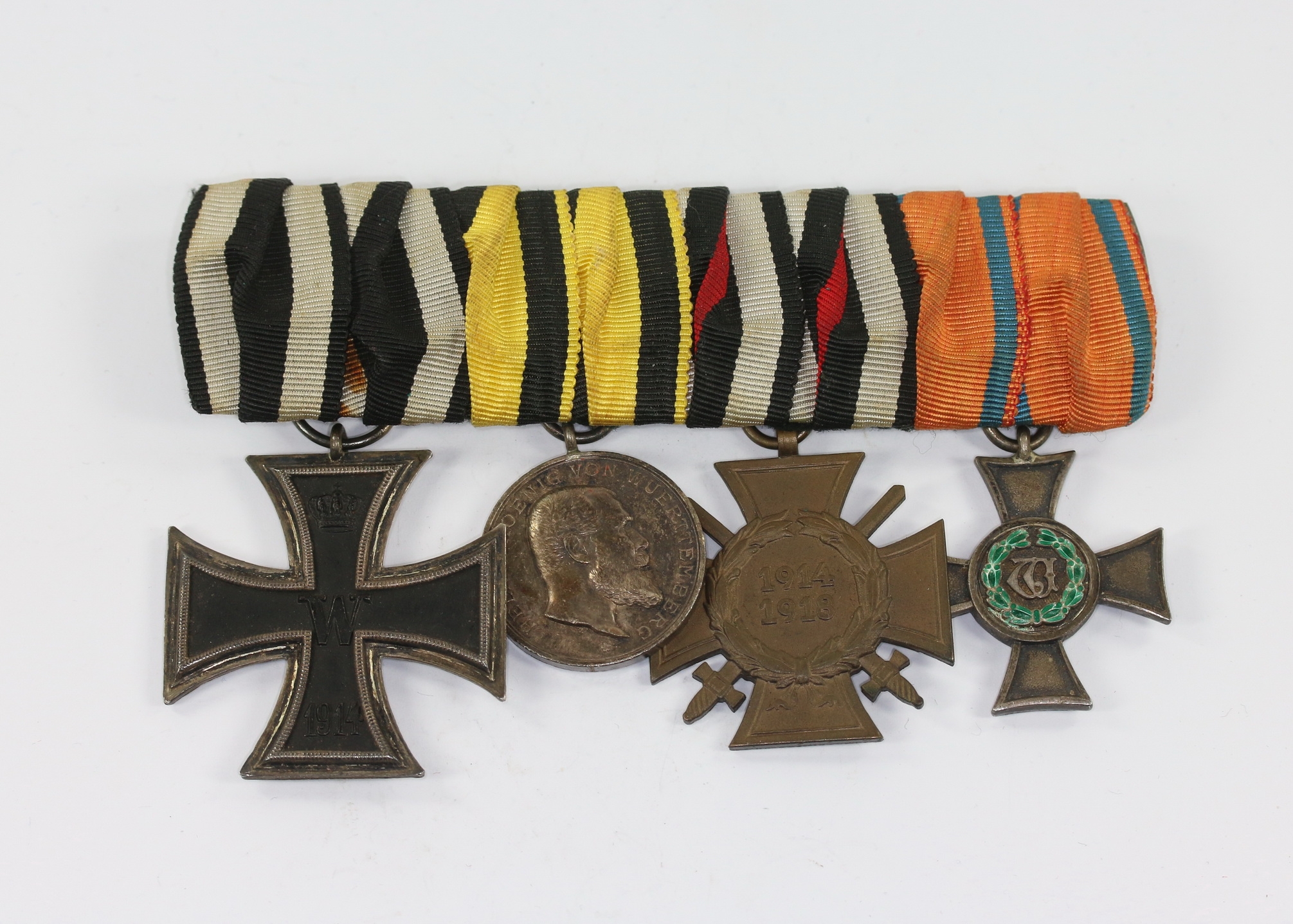 ordensschnalle_wuerttemberg_1_ Ordenschnalle 4X – Bild 1