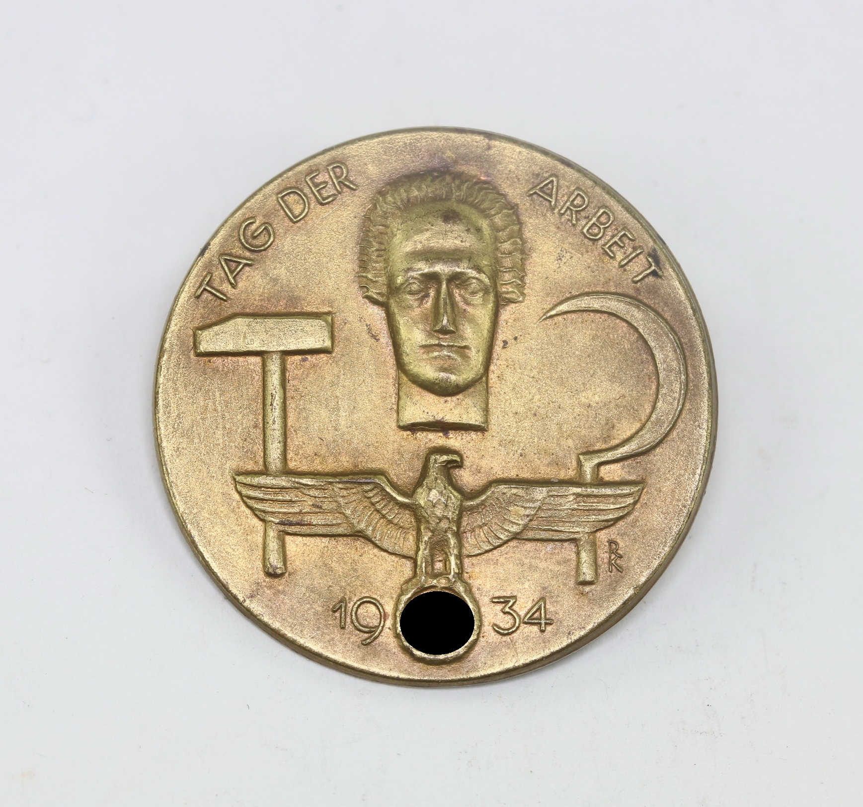 original_abzeichen_tag_der_arbeit_1934_1__10 Abzeichen, Tag der Arbeit 1934 – Bild 1