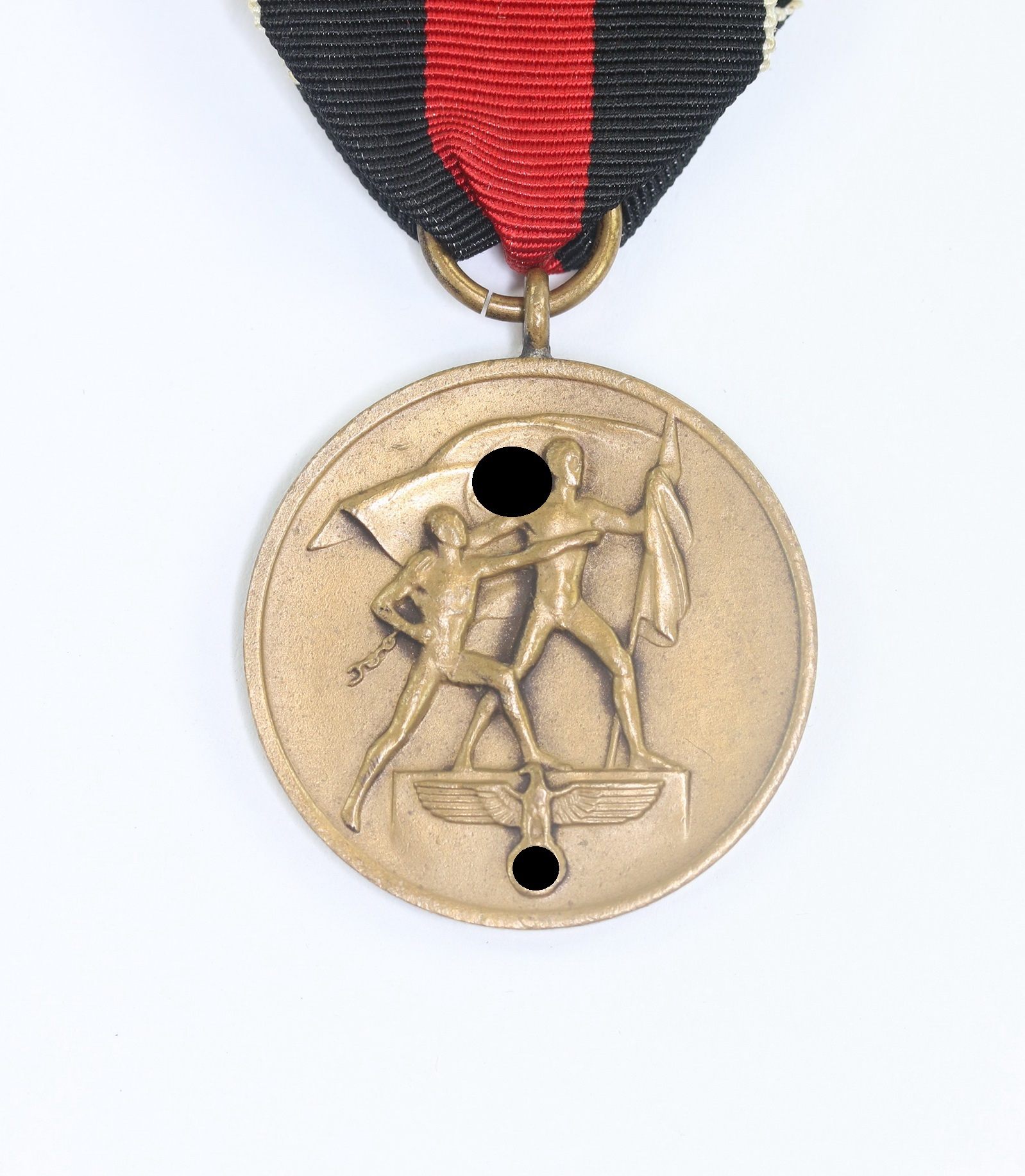 Anschlußmedaille Sudetenland (1. Oktober 1938), Ein Volk ein Reich ein Führer – Bild 1